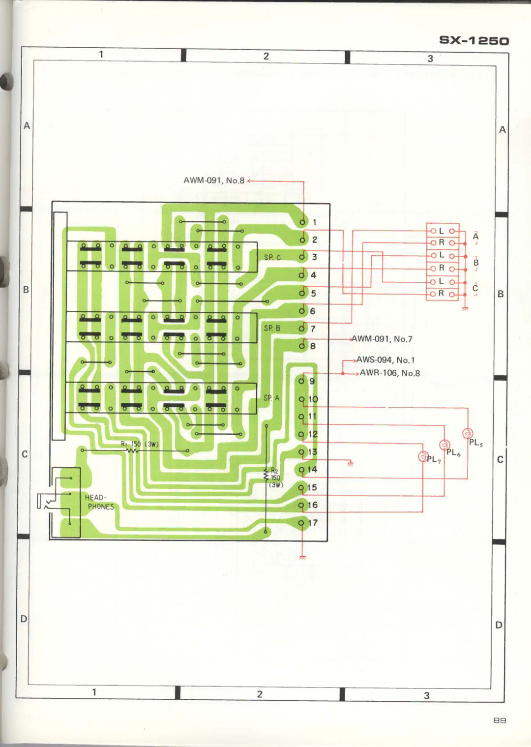 Pioneer SX-1250 manual 