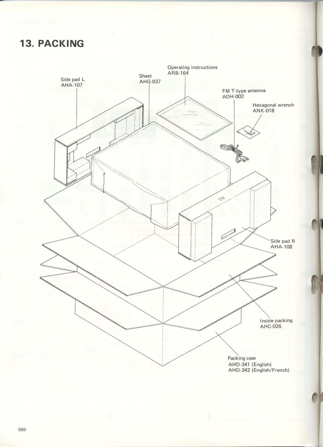 Pioneer SX-1250 manual 