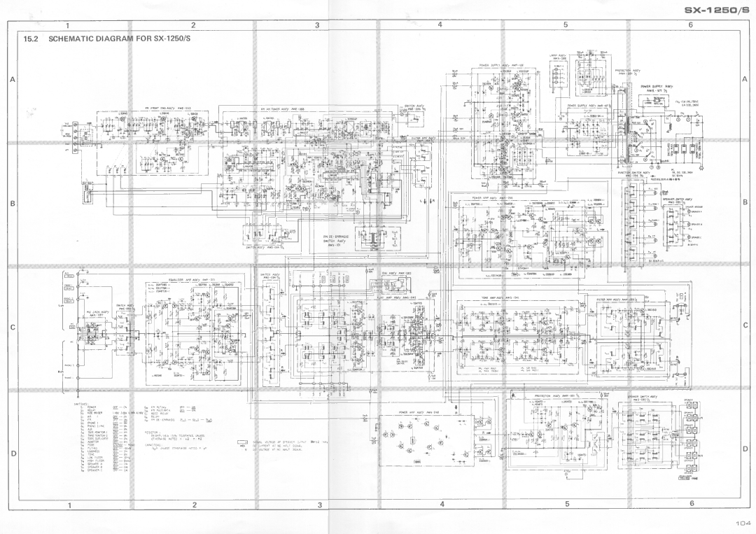 Pioneer SX-1250 manual 