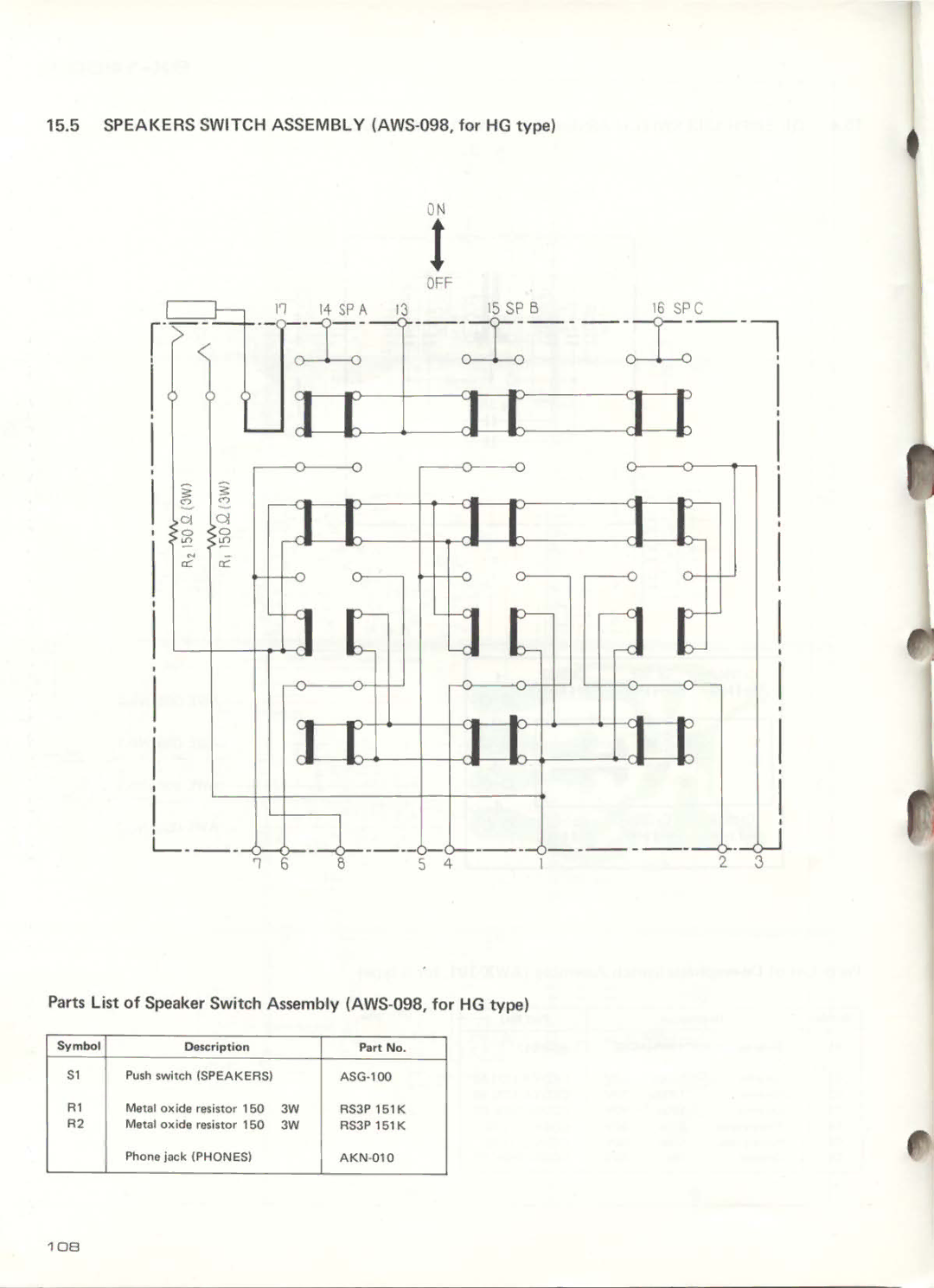 Pioneer SX-1250 manual 