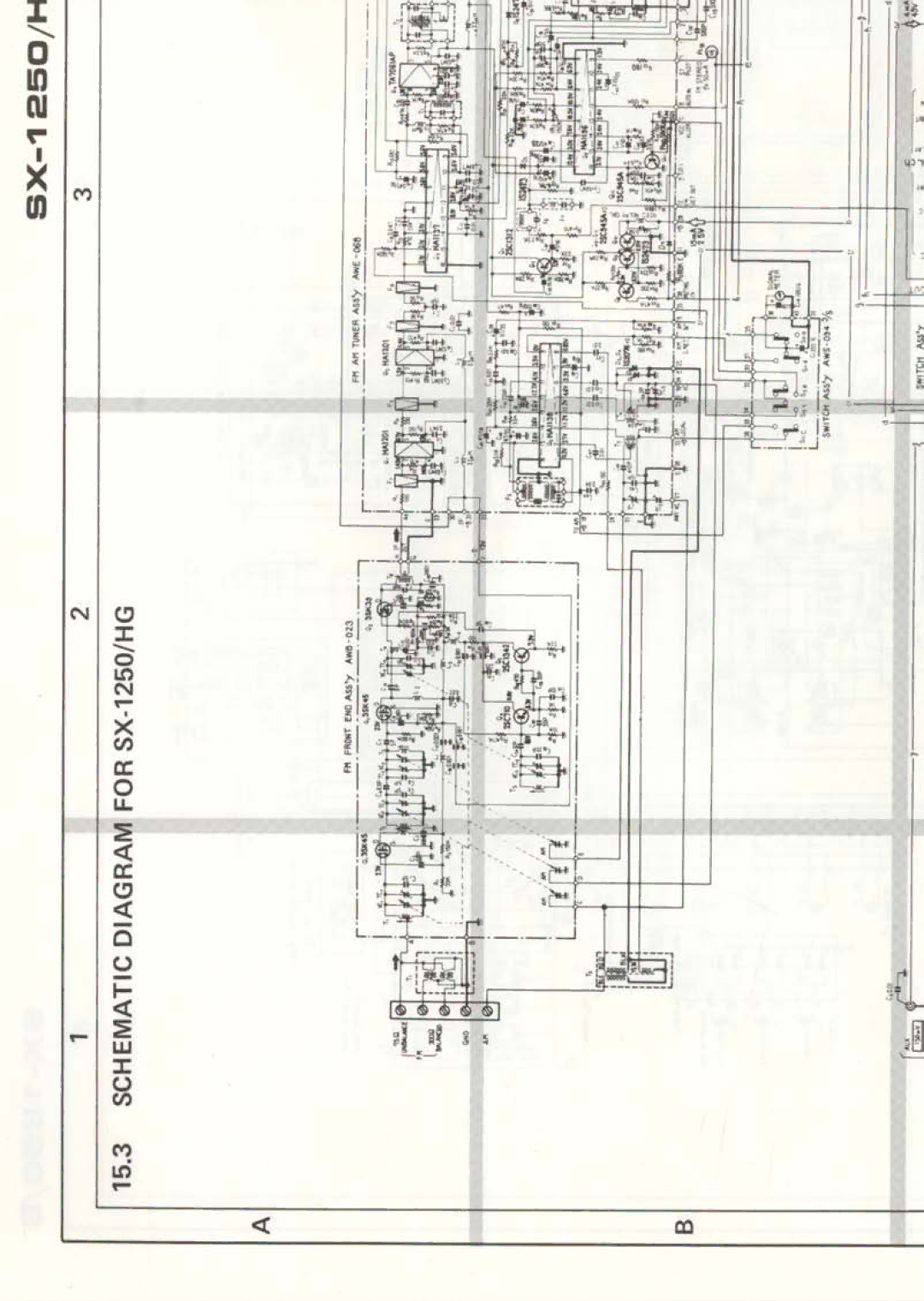 Pioneer SX-1250 manual 