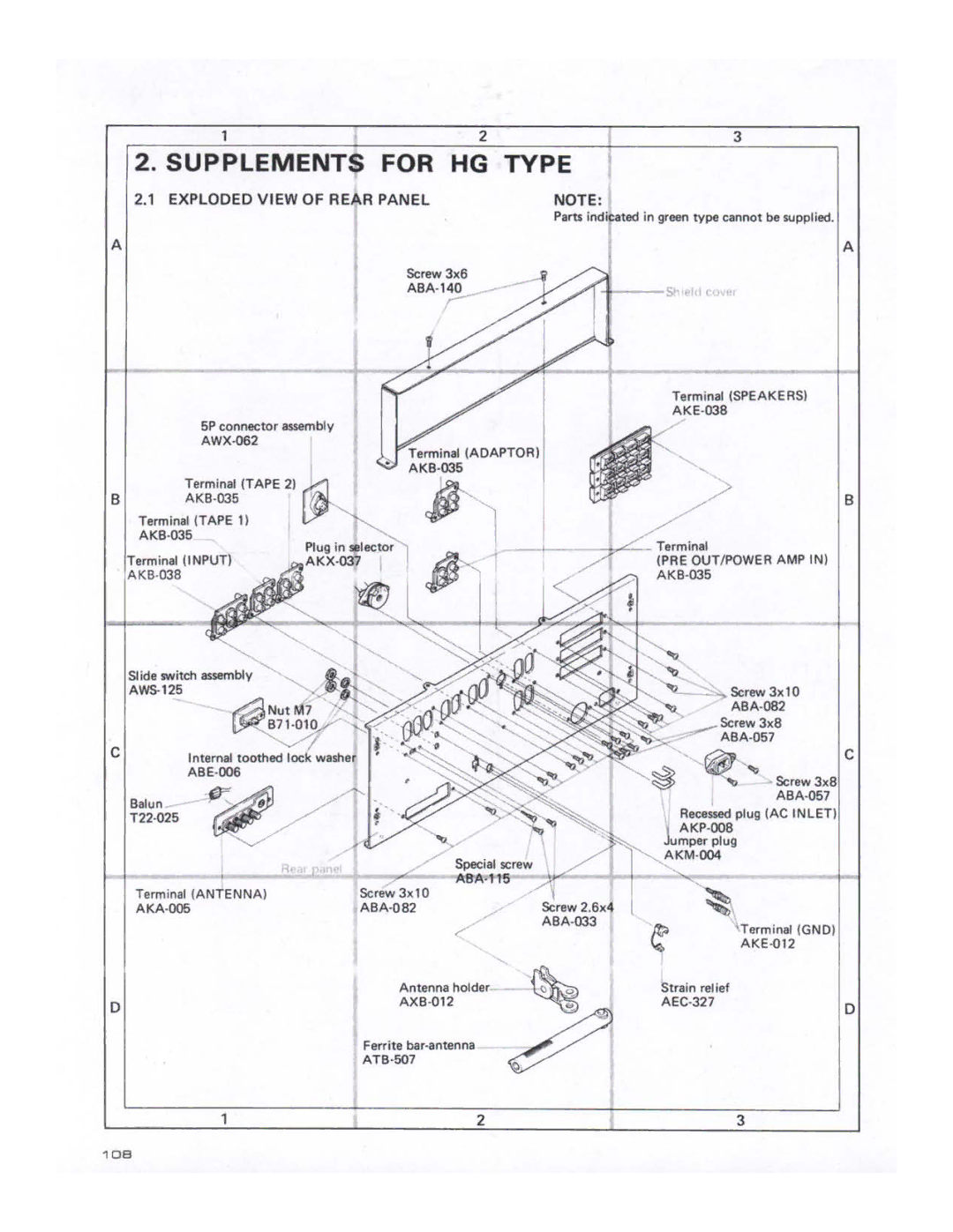 Pioneer SX-1980 manual 