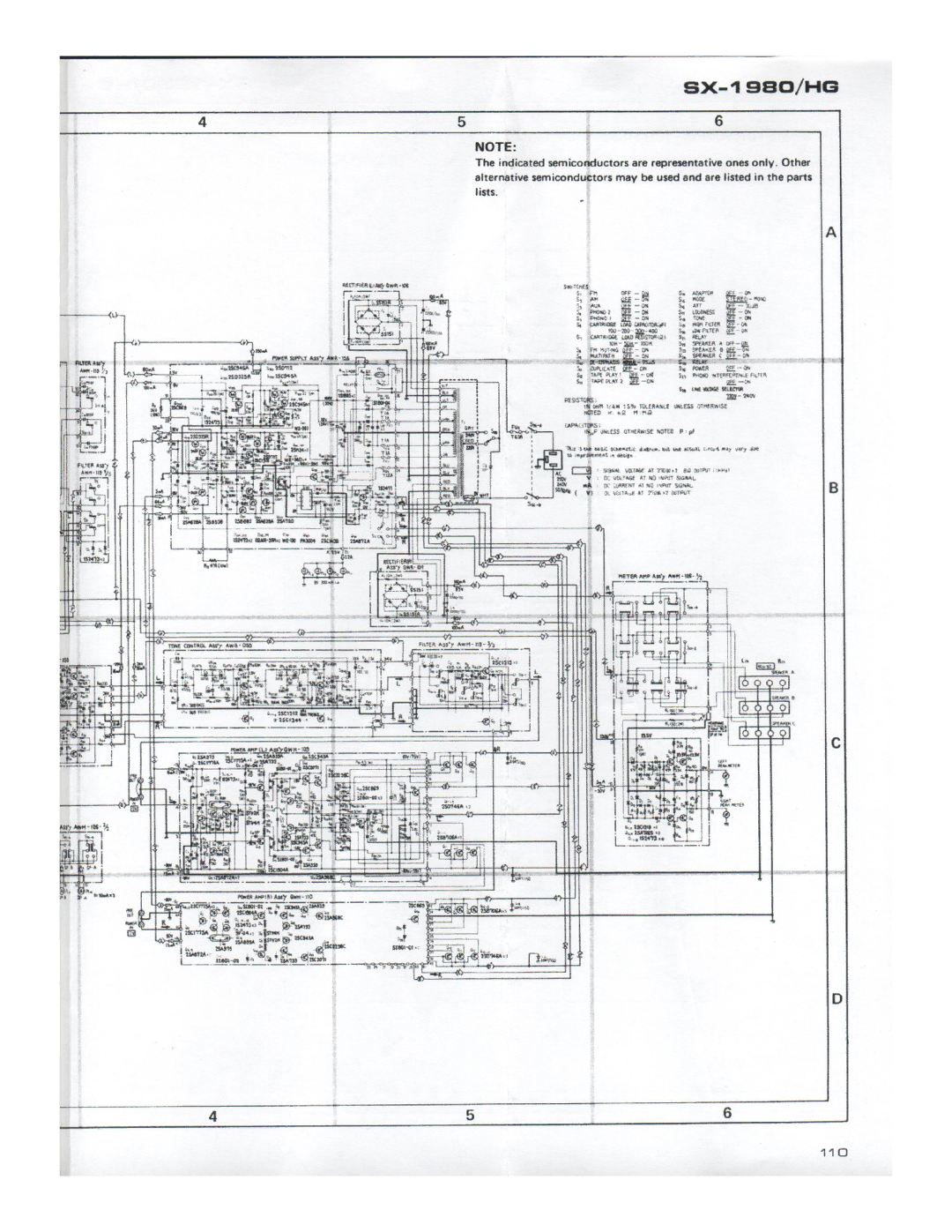 Pioneer SX-1980 manual 