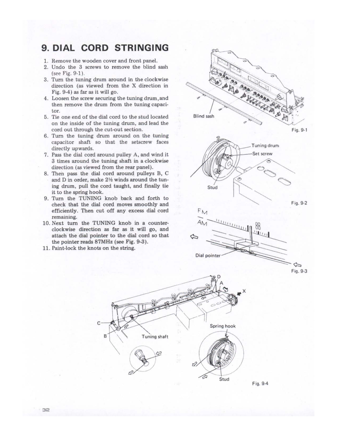 Pioneer SX-1980 manual 