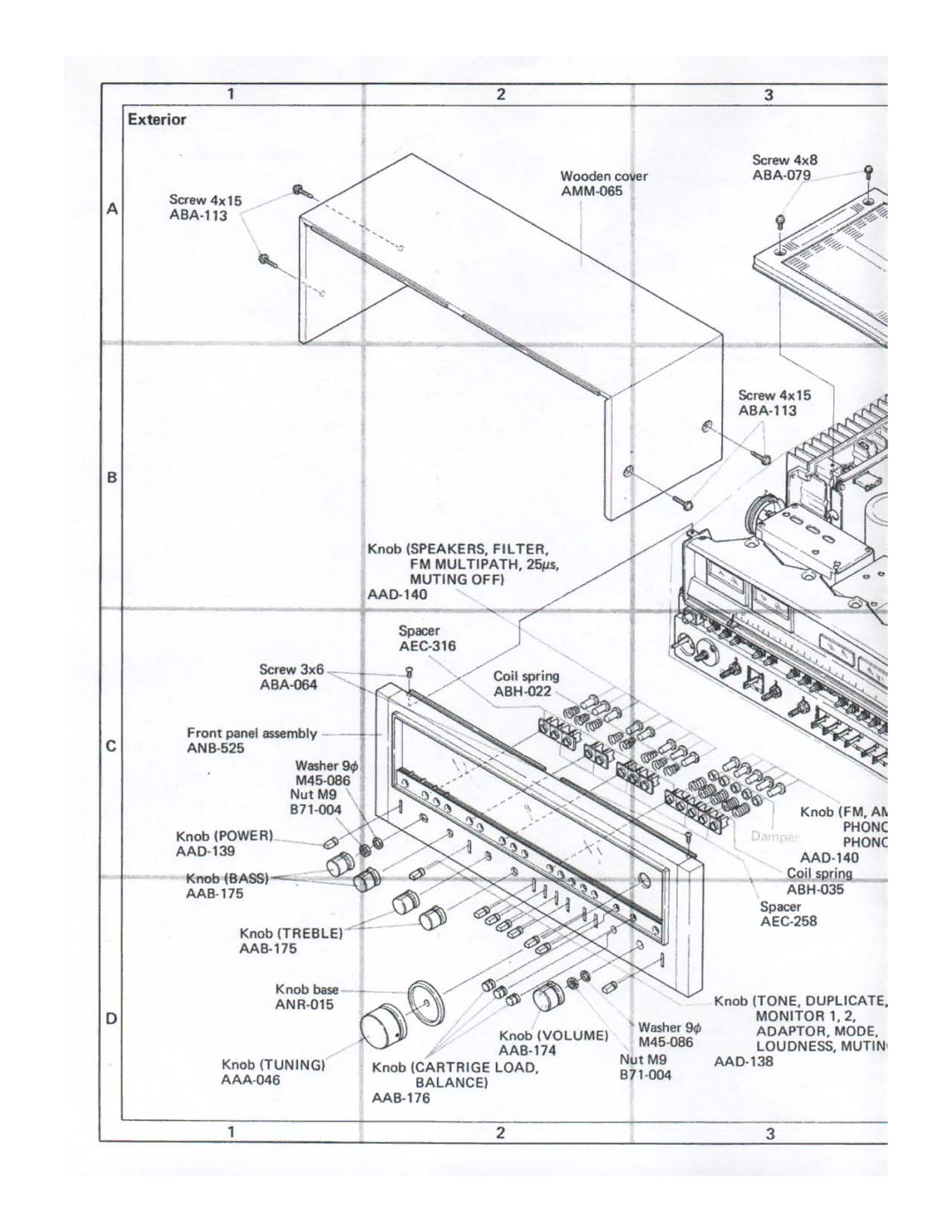 Pioneer SX-1980 manual 