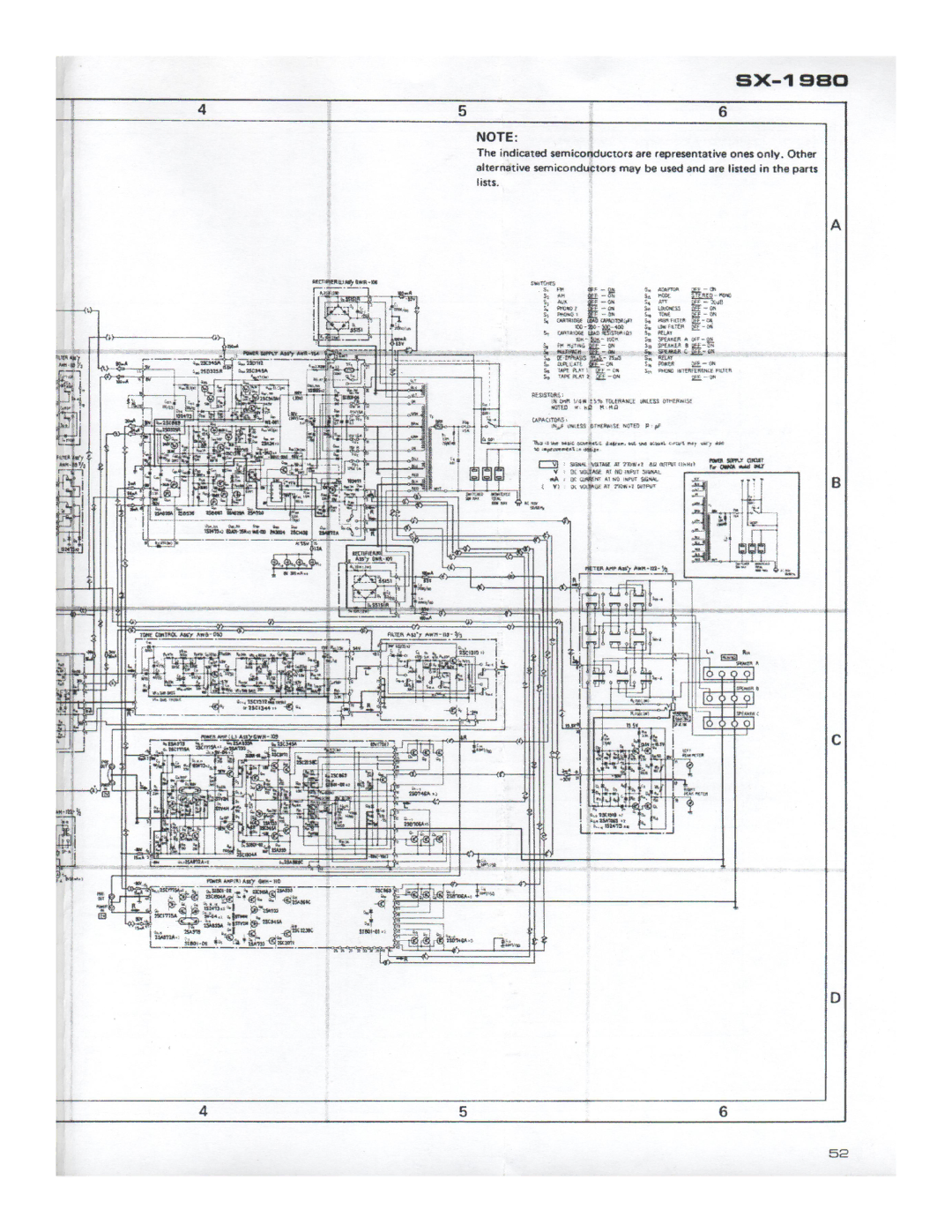 Pioneer SX-1980 manual 