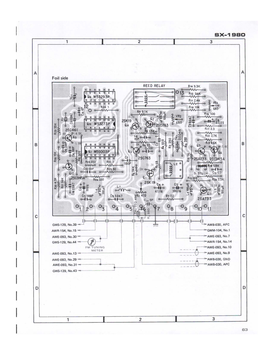 Pioneer SX-1980 manual 