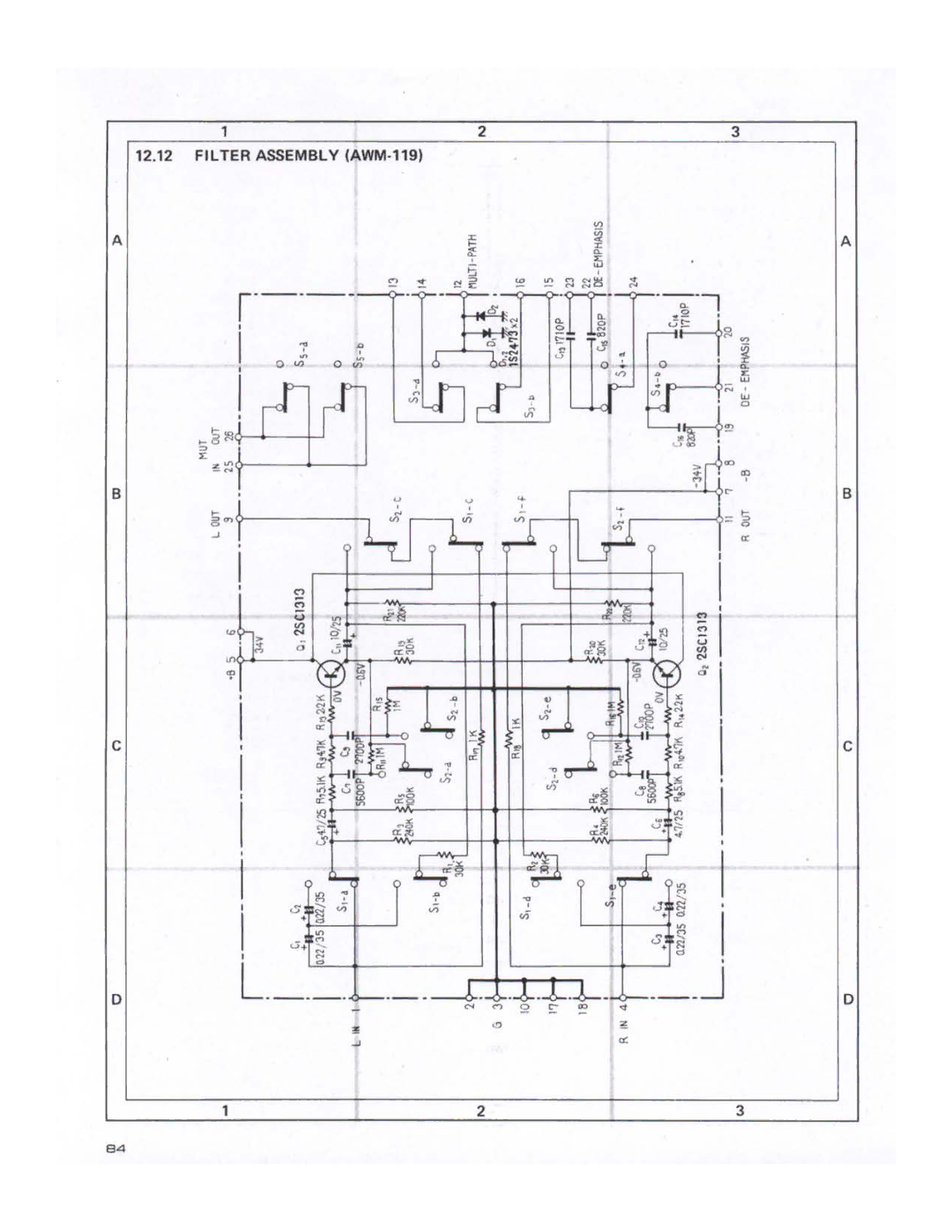 Pioneer SX-1980 manual 