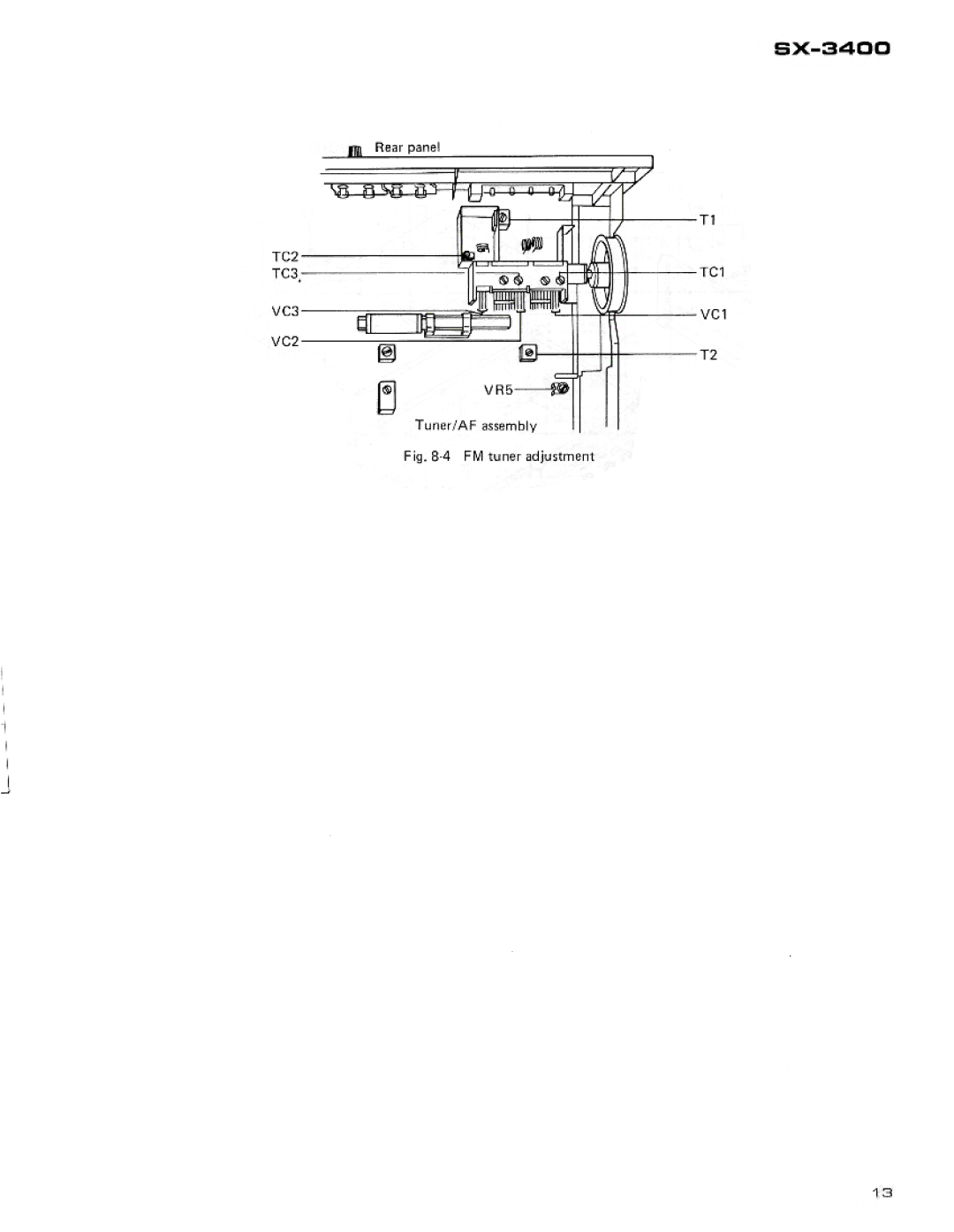 Pioneer SX-3400 manual 