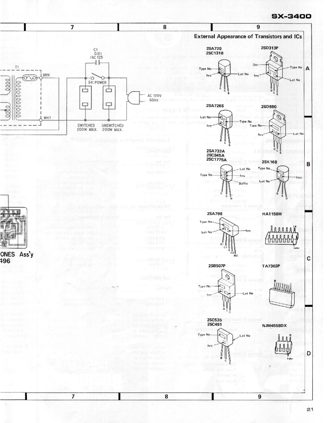 Pioneer SX-3400 manual 