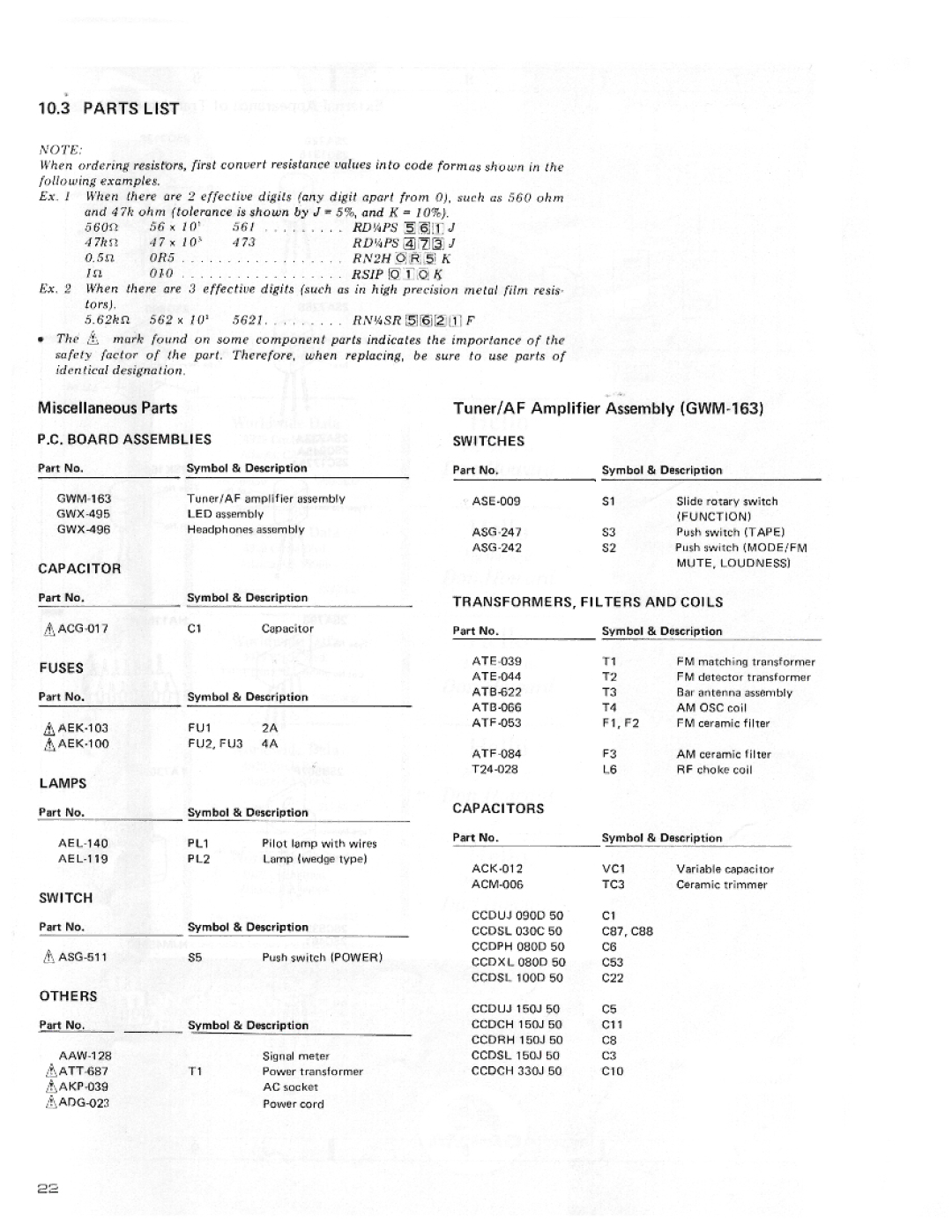 Pioneer SX-3400 manual 