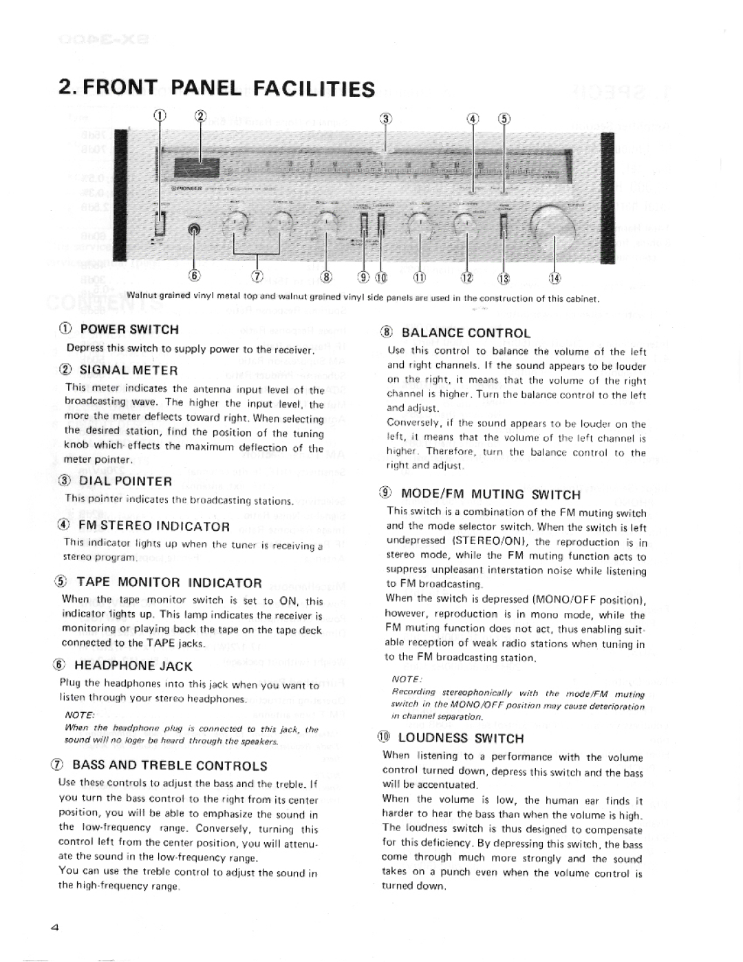 Pioneer SX-3400 manual 