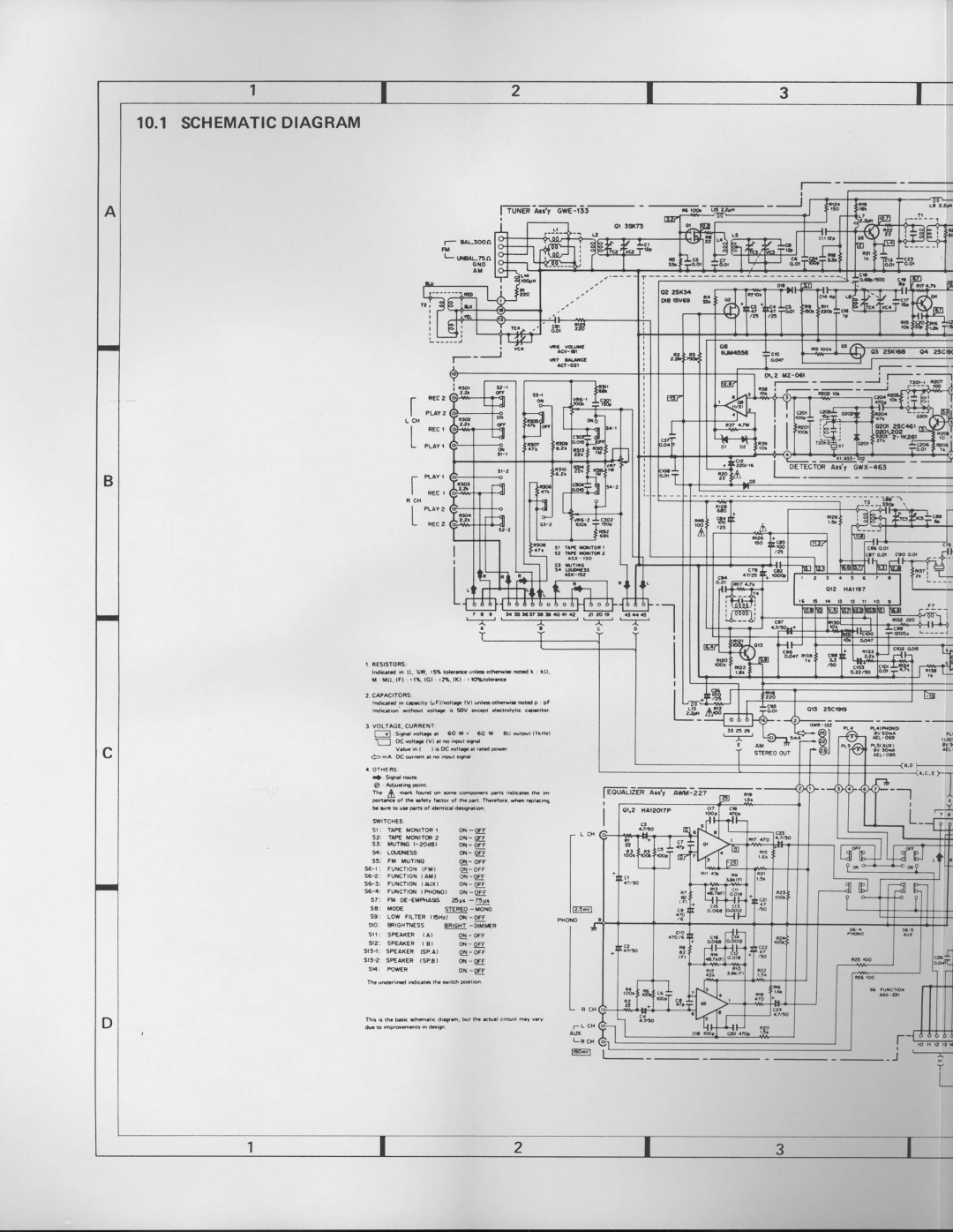 Pioneer SX-3800 manual Schematicdiagram, rruEs, o-fr, or -E 