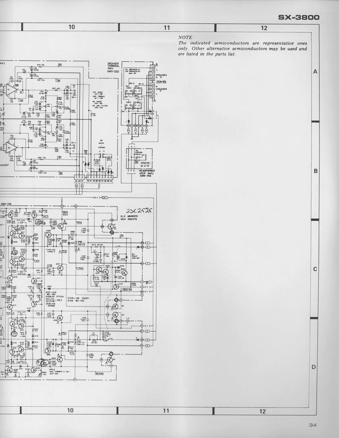 Pioneer SX-3800 manual 7caT, l ffTJ-ir, sx-3Eoo, Gars-422 