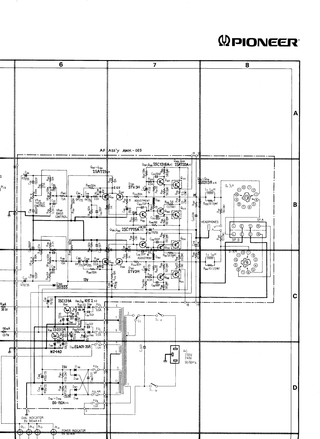 Pioneer sx-450 manual DrrtoNEER 