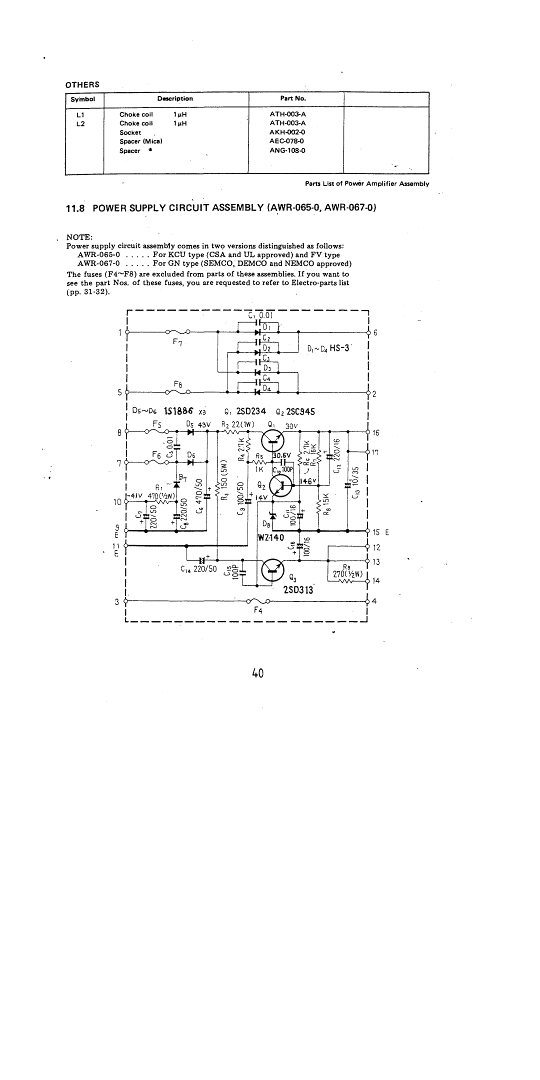 Pioneer SX-535 manual 