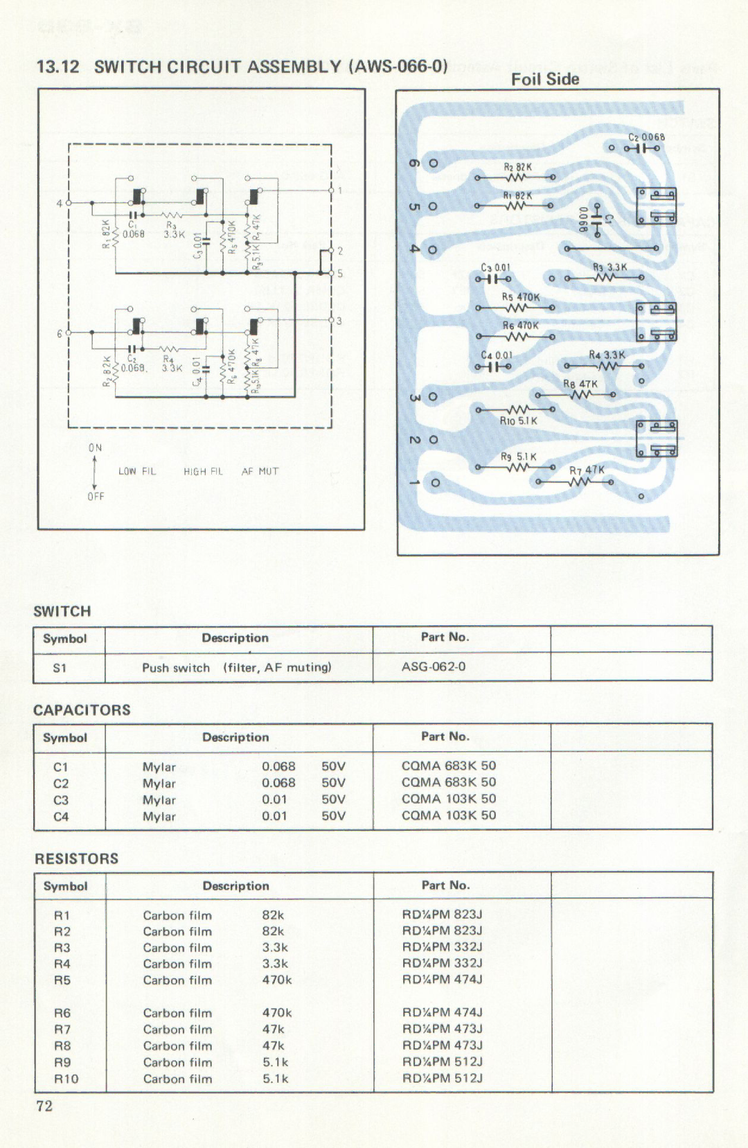 Pioneer SX-838 manual 