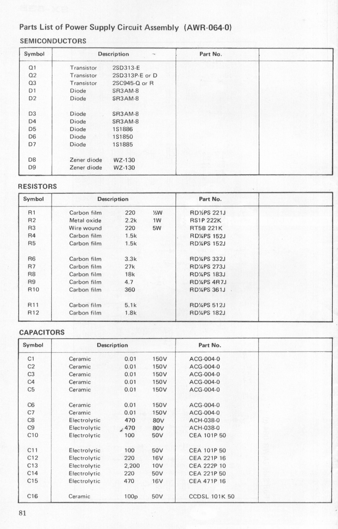 Pioneer SX-838 manual 