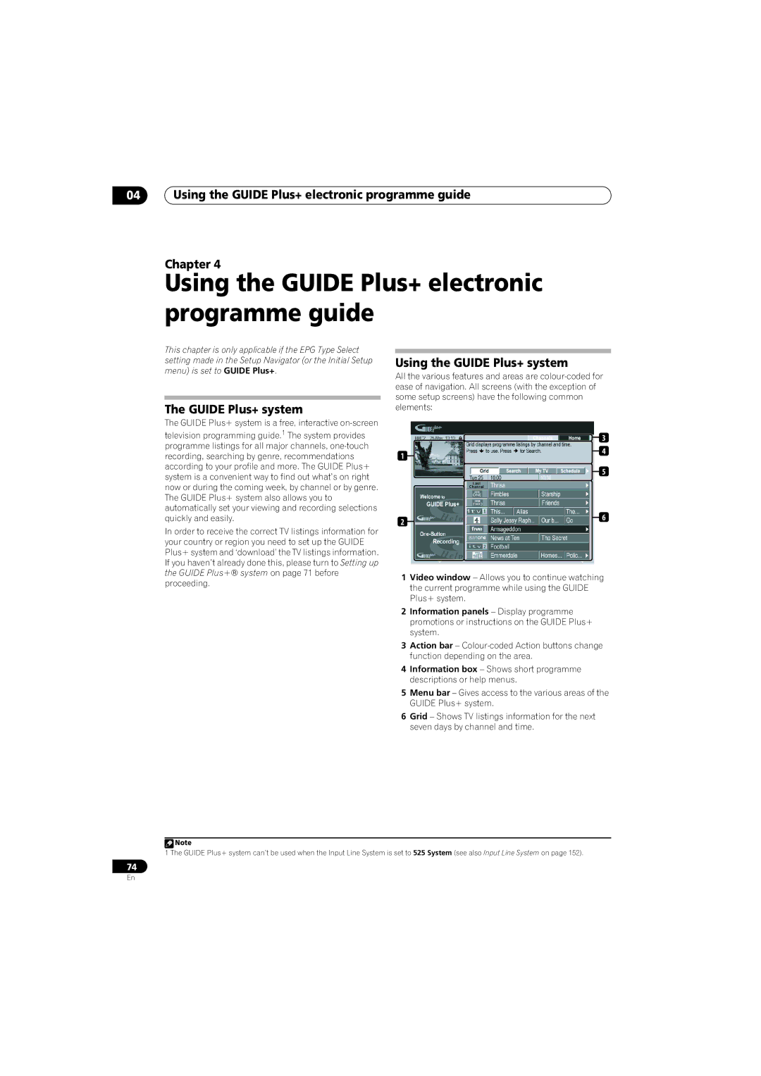 Pioneer SX-LX70SW manual Using the Guide Plus+ electronic programme guide, Using the Guide Plus+ system 