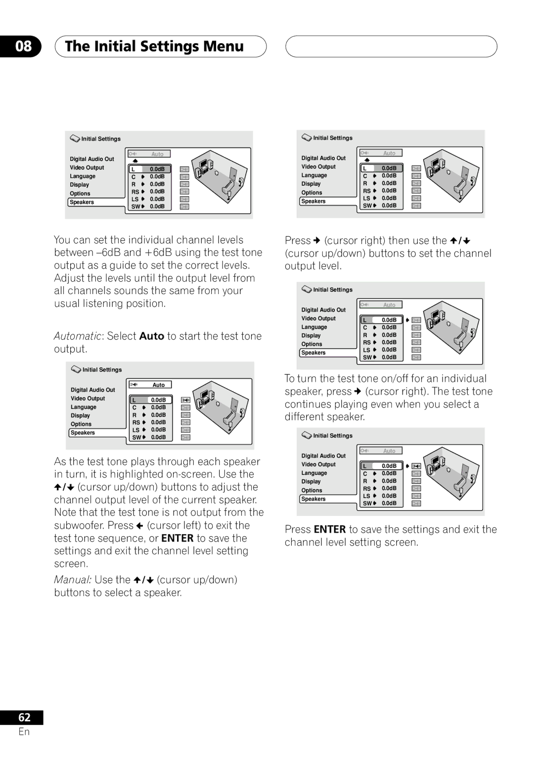 Pioneer VRD1160-A operating instructions Auto 