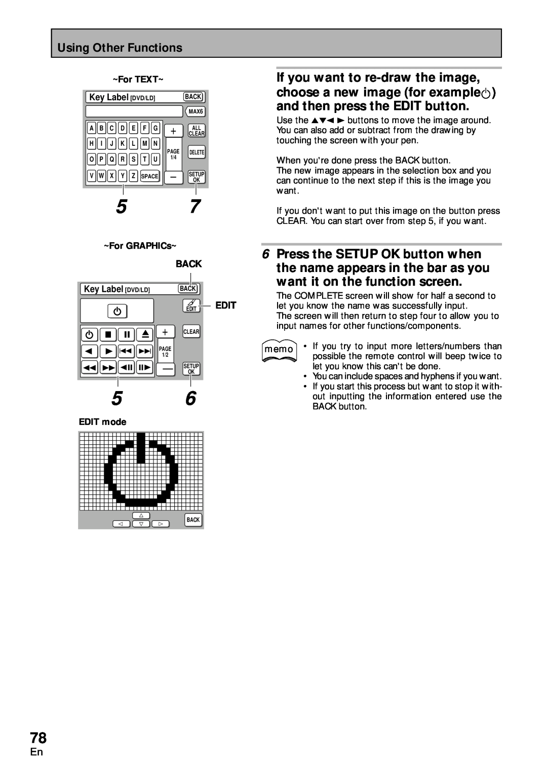 Pioneer VSA-AX10 operating instructions want it on the function screen 