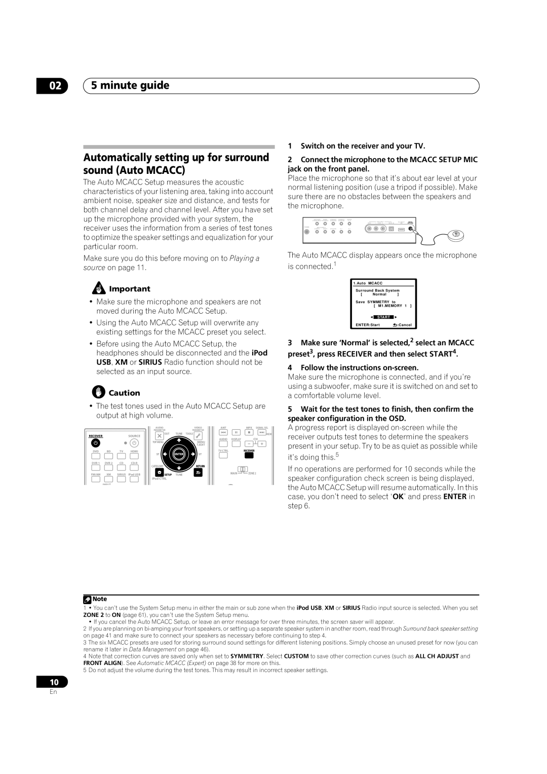 Pioneer VSX-1018AH-K 7 operating instructions Follow the instructions on-screen 