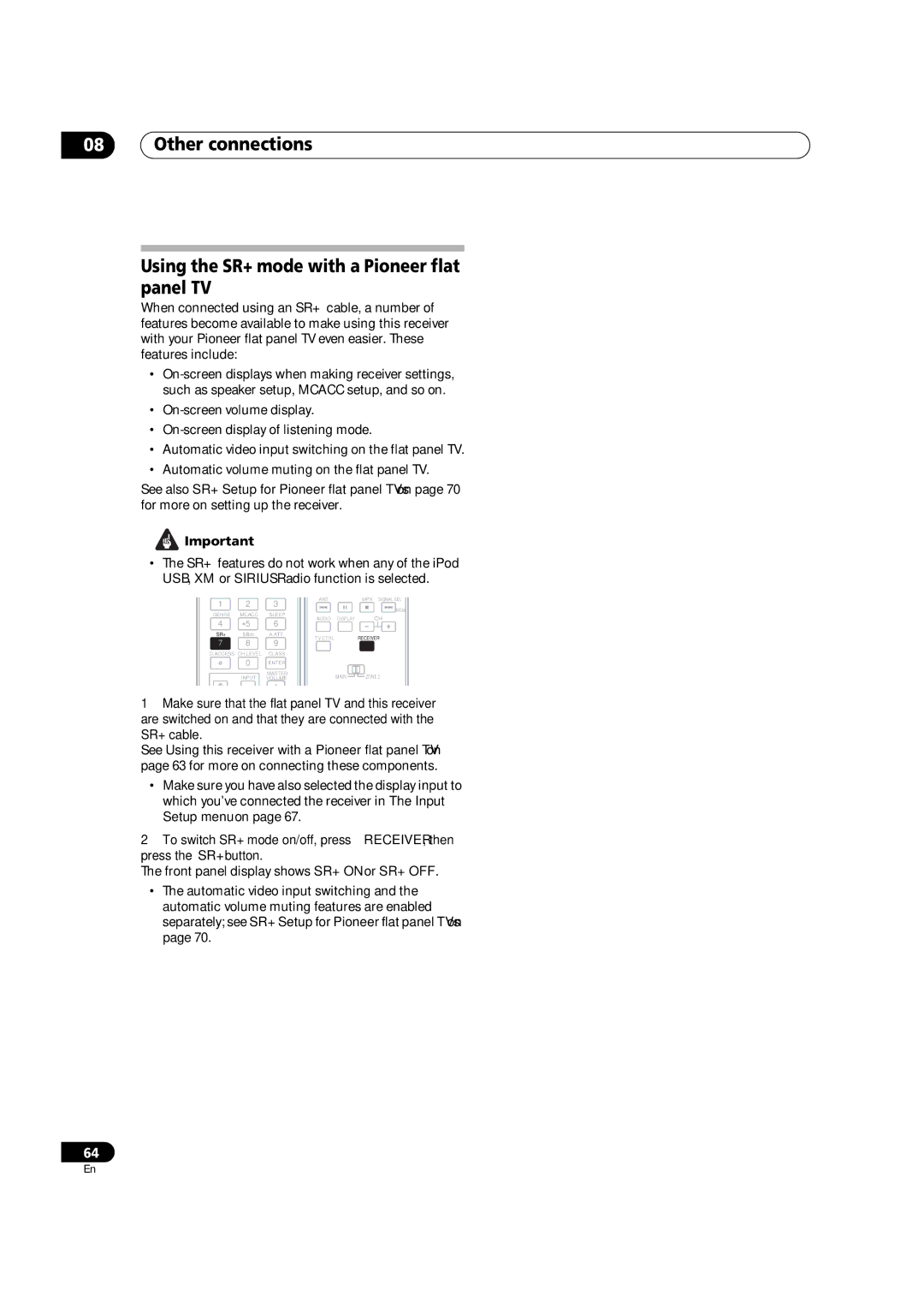 Pioneer VSX-1018AH-K manual ANT MPX Signal SEL 