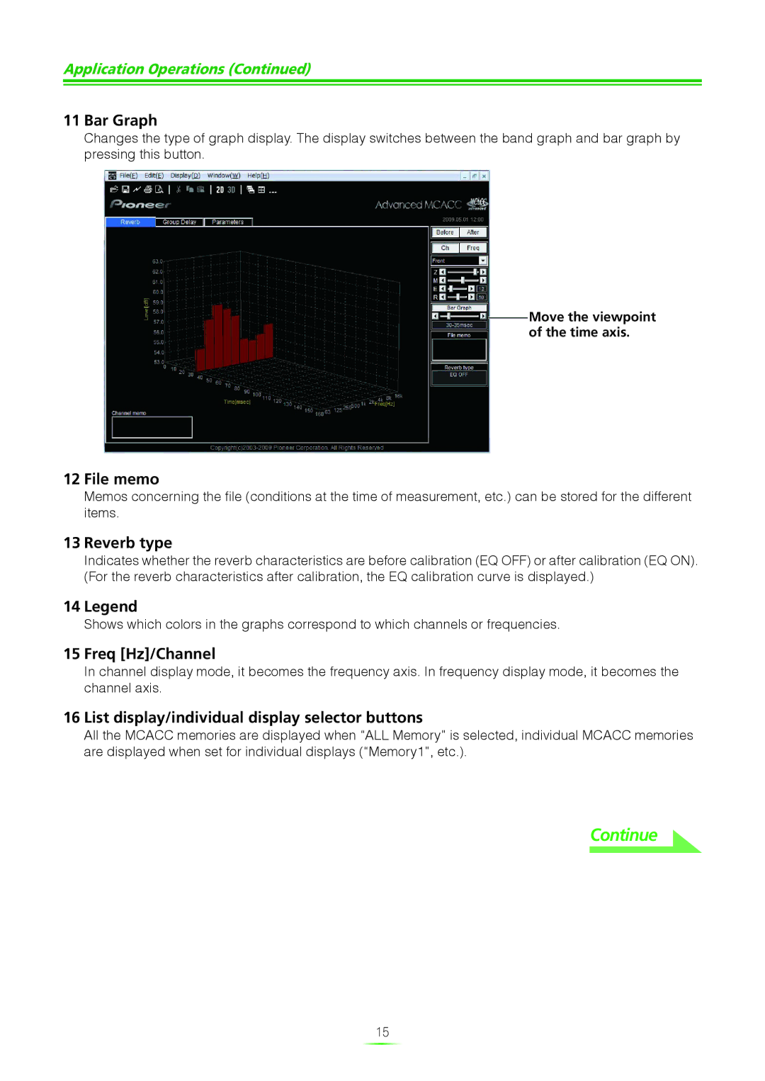 Pioneer VSX-9140TXH, VSX-21TXH, VSX-23TXH, VSX-9040TXH manual Bar Graph 