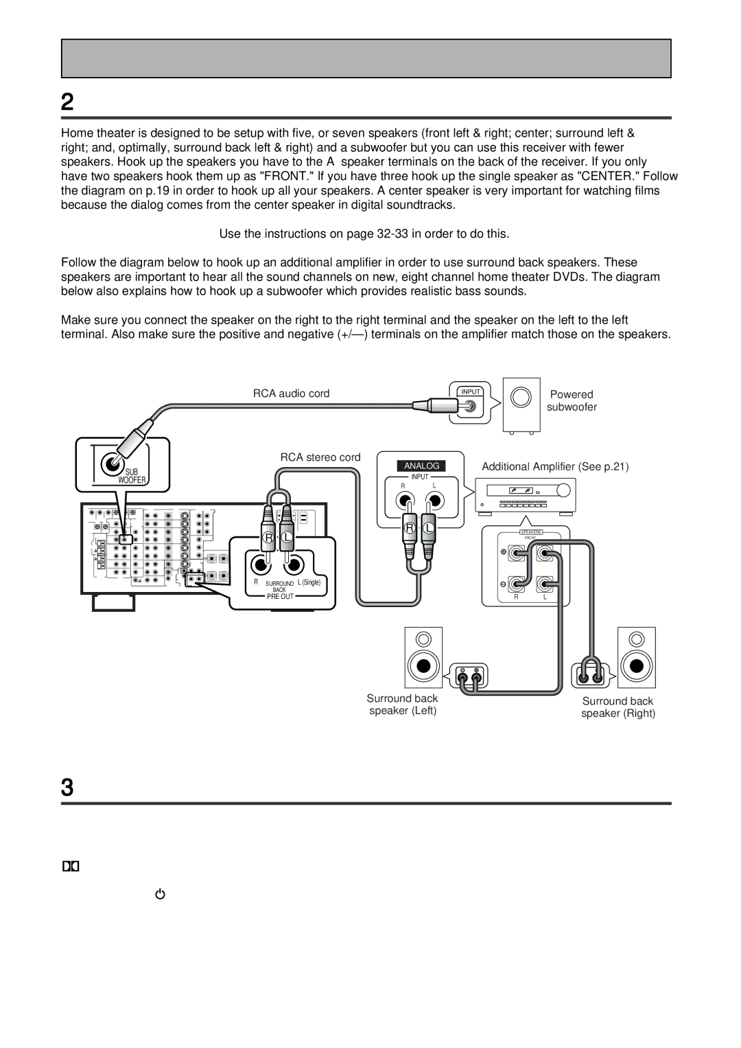 Pioneer VSX-37TX, VSX-36TX manual Speaker Connections, Setting up the Remote Control & Unit, Quick Start Guide 