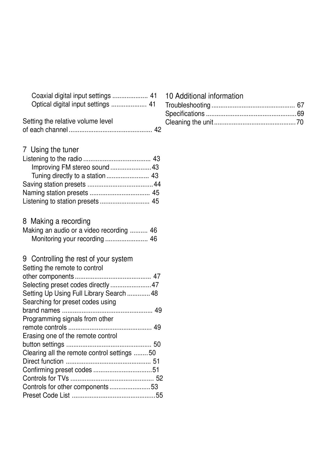 Pioneer VSX-41 manual Improving FM stereo sound Tuning directly to a station, Monitoring your recording 