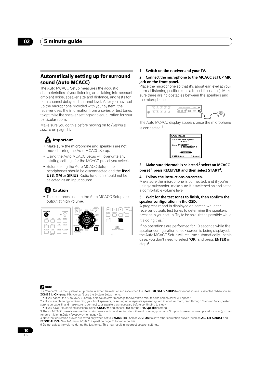 Pioneer VSX-9130TXH-K manual Follow the instructions on-screen 