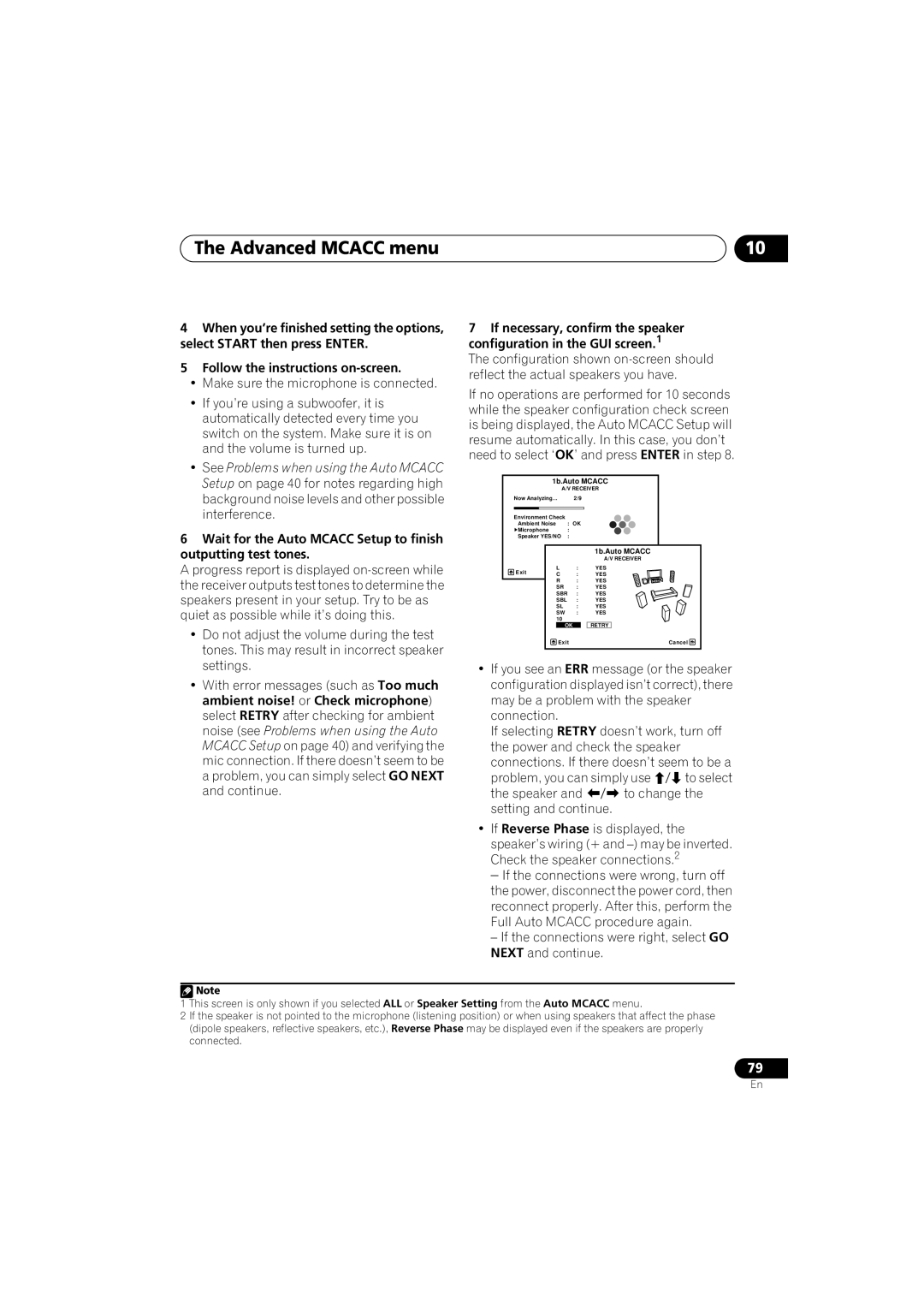 Pioneer VSX-919AH-S manual Now Analyzing 