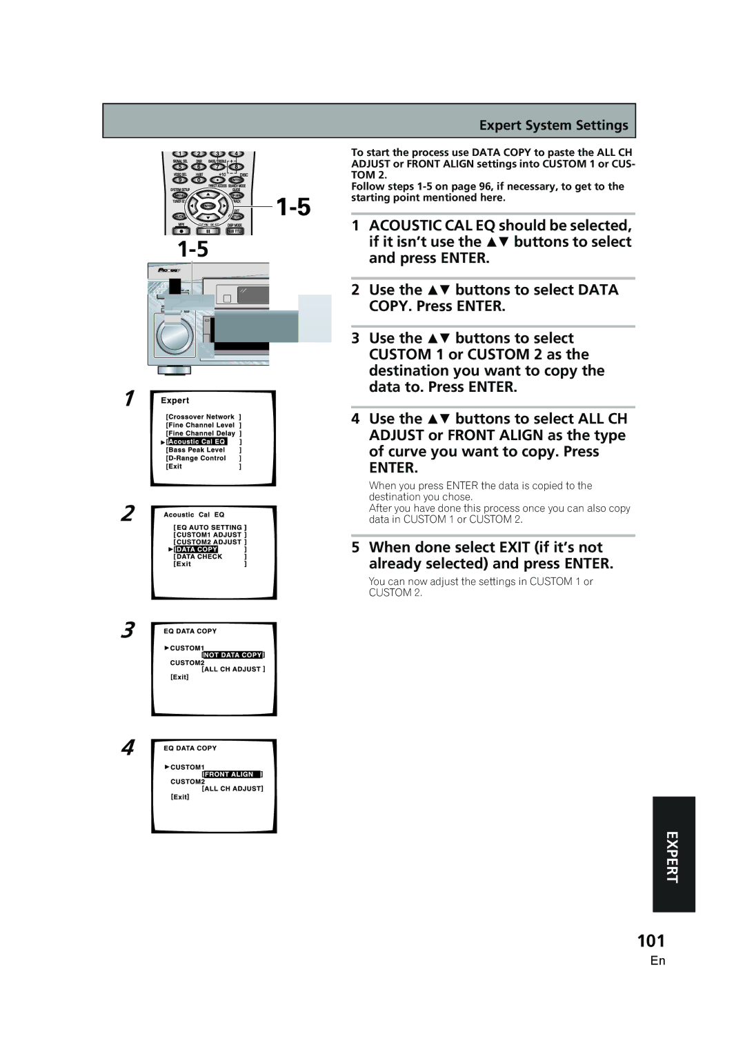 Pioneer VSX-AX5i-G manual 101 