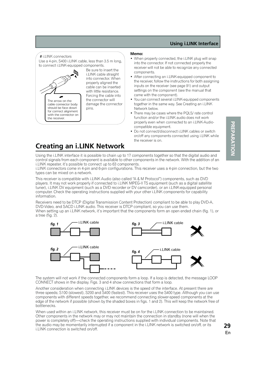 Pioneer VSX-AX5i-G manual Creating an i.LINK Network 