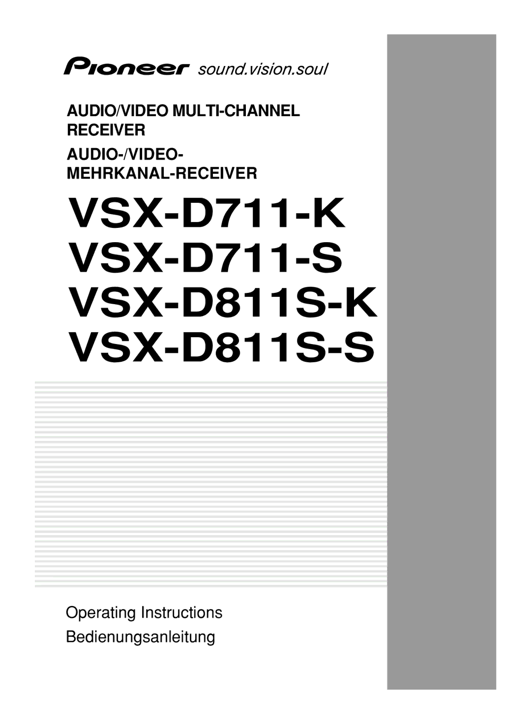 Pioneer manual VSX-D711-KVSX-D711-SVSX-D811S-KVSX-D811S-S 