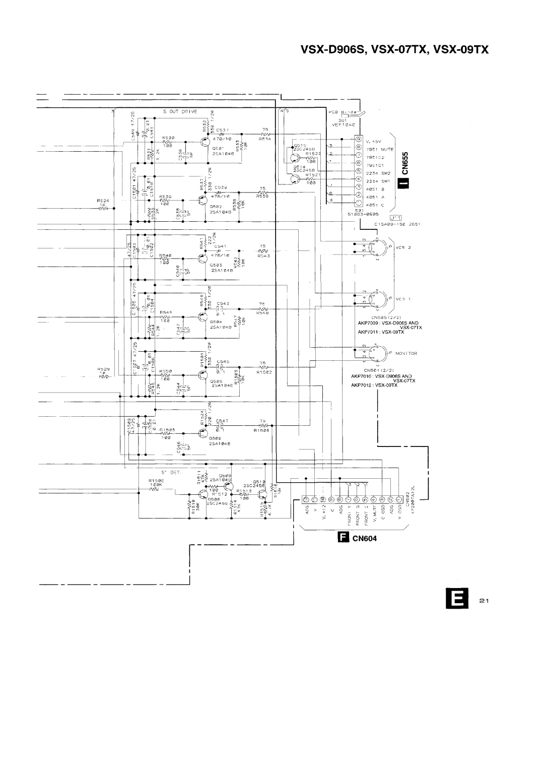 Pioneer VSX-09TX, VSX-D906S manual 