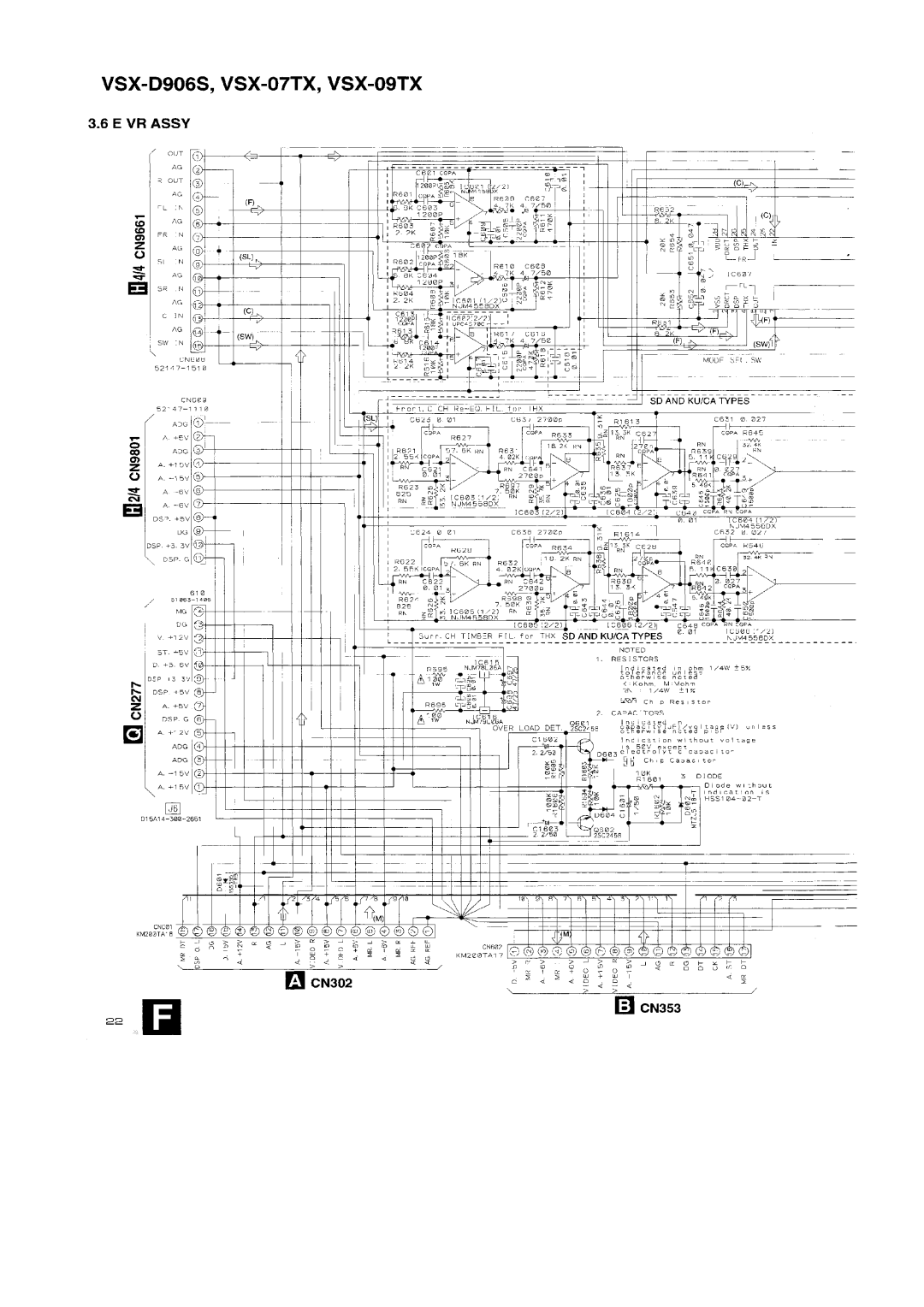 Pioneer VSX-D906S, VSX-09TX manual 