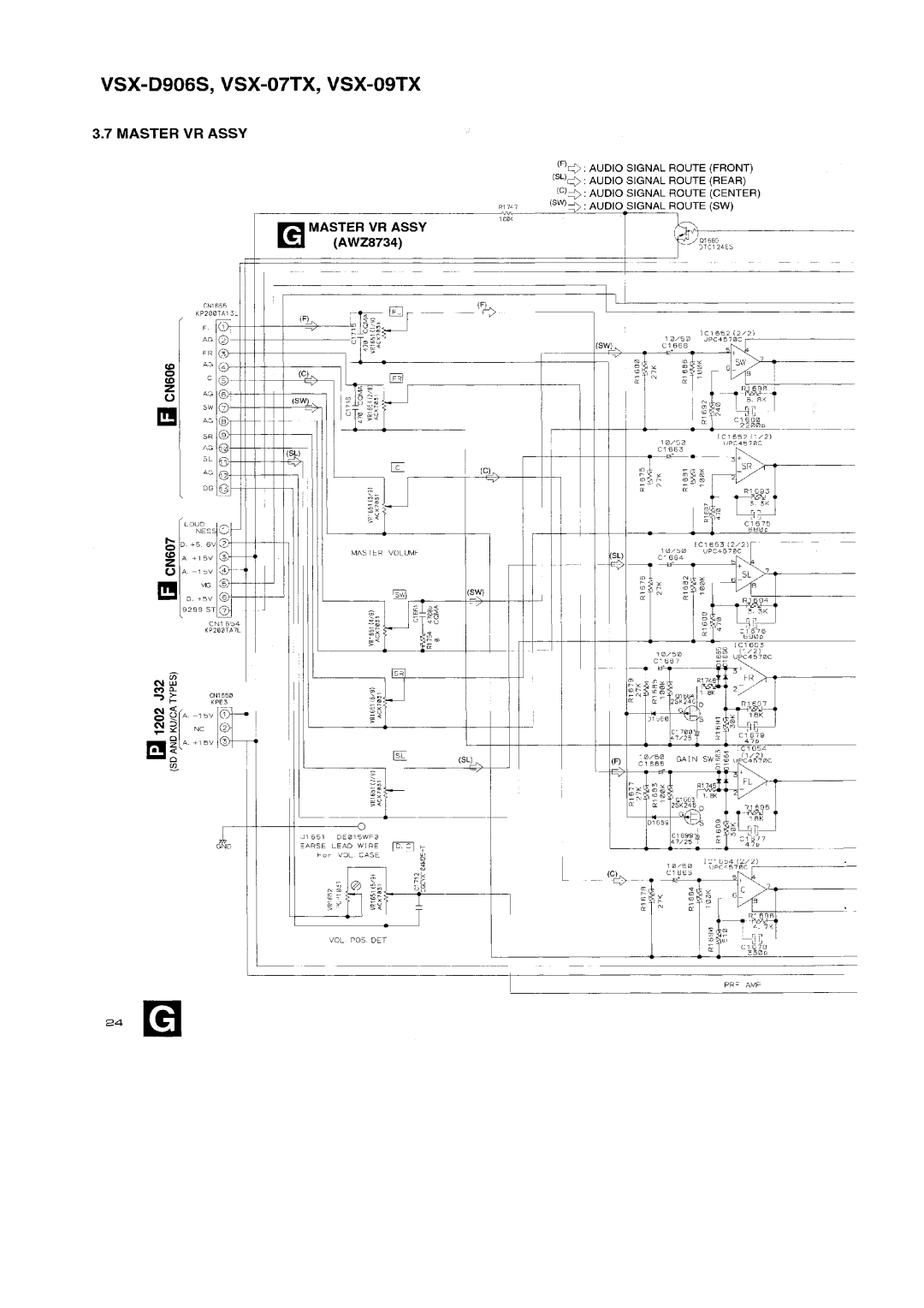 Pioneer VSX-D906S, VSX-09TX manual 