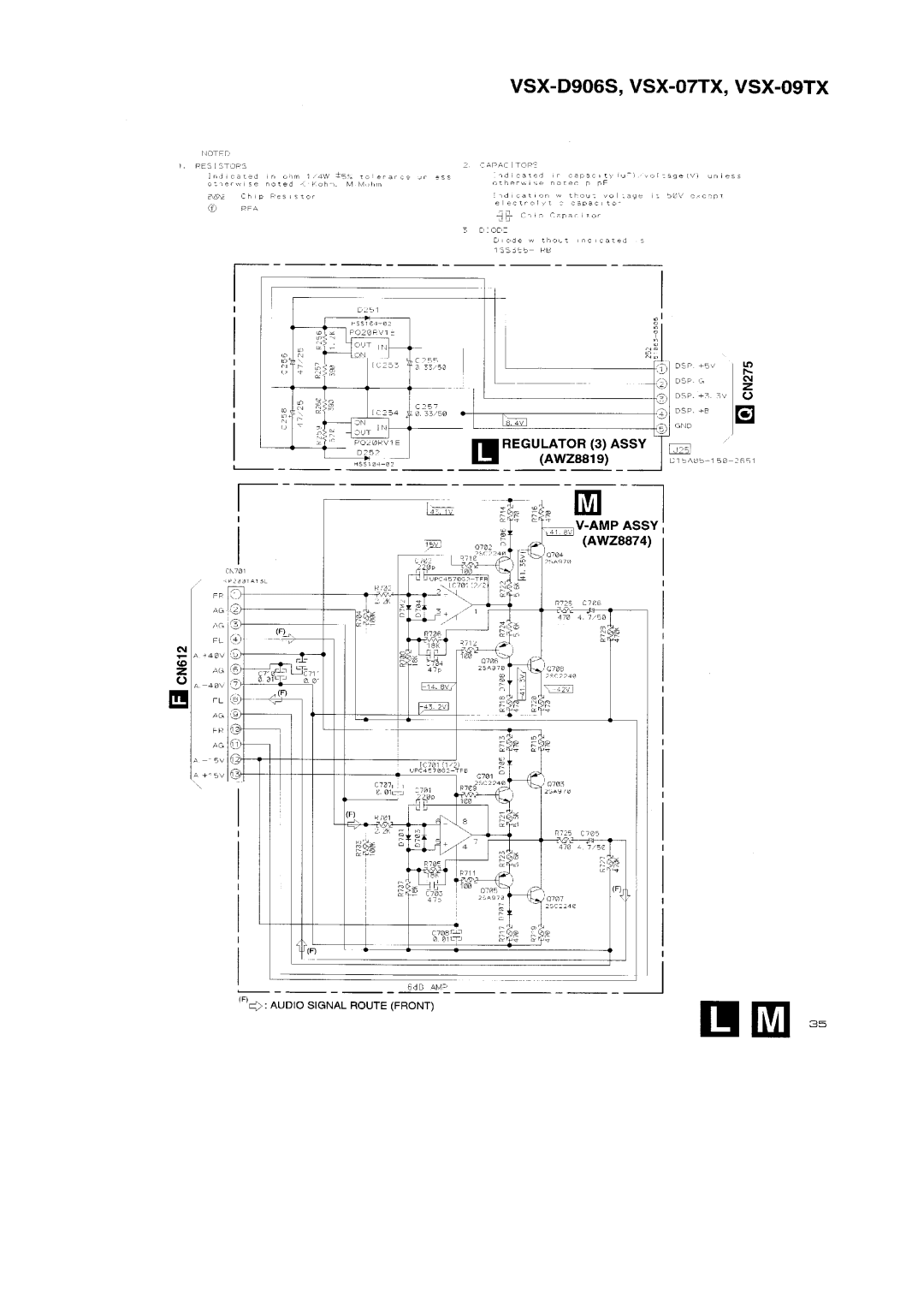 Pioneer VSX-09TX, VSX-D906S manual 