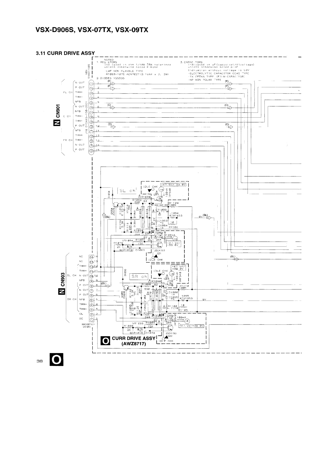 Pioneer VSX-D906S, VSX-09TX manual 