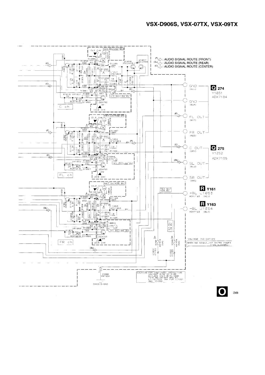 Pioneer VSX-09TX, VSX-D906S manual 