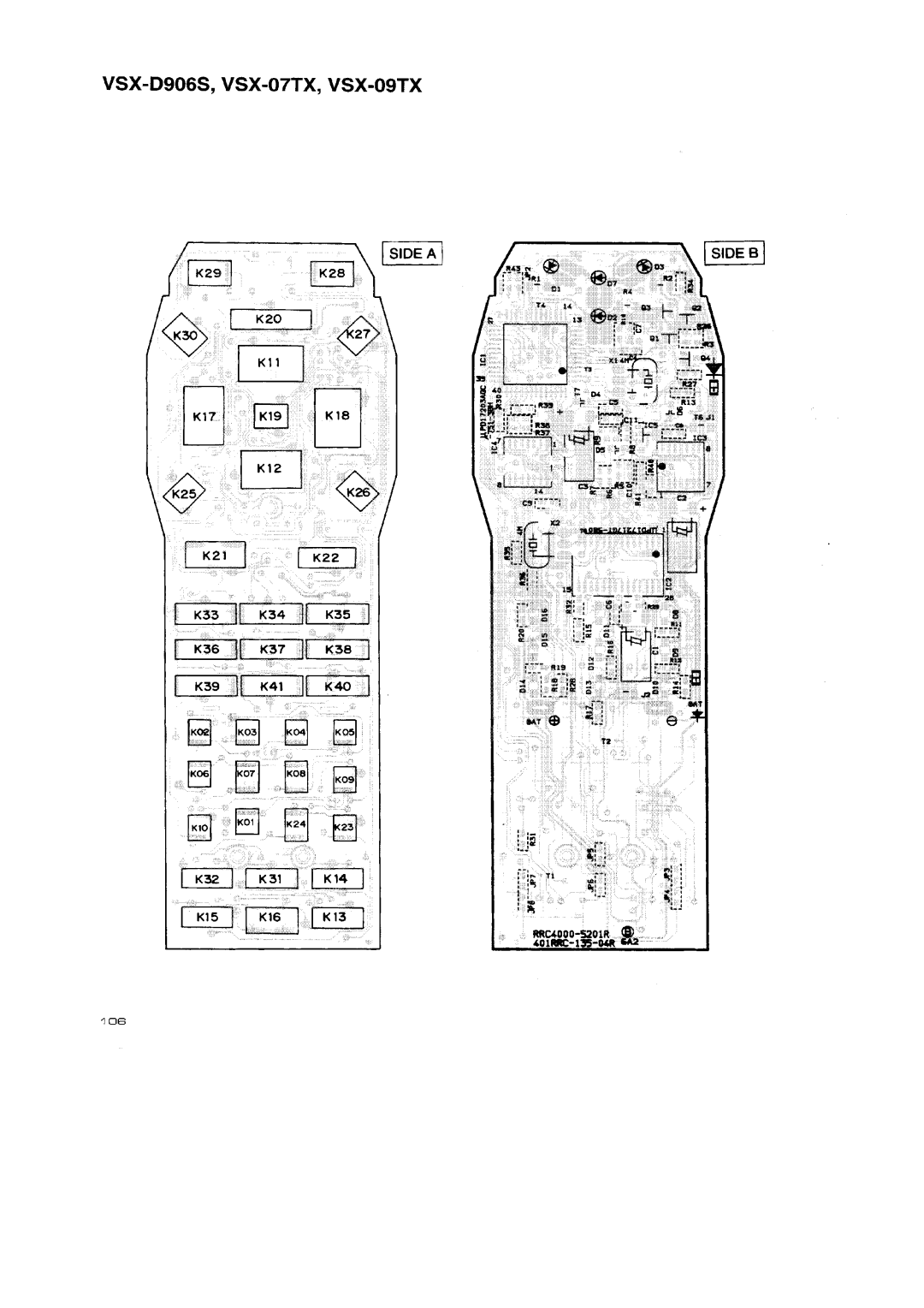 Pioneer VSX-09TX, VSX-D906S manual 