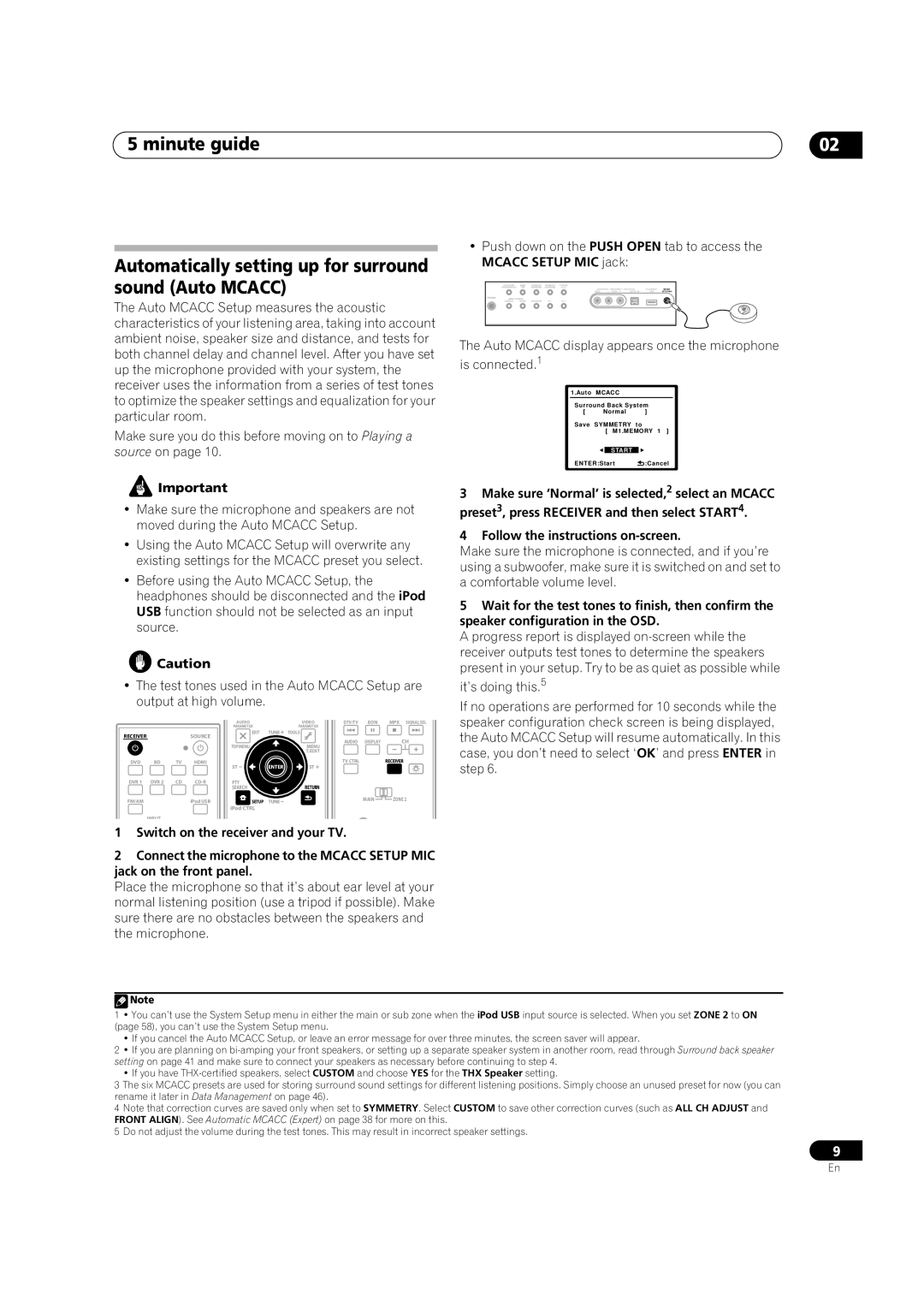 Pioneer VSX-LX51 manual Follow the instructions on-screen 