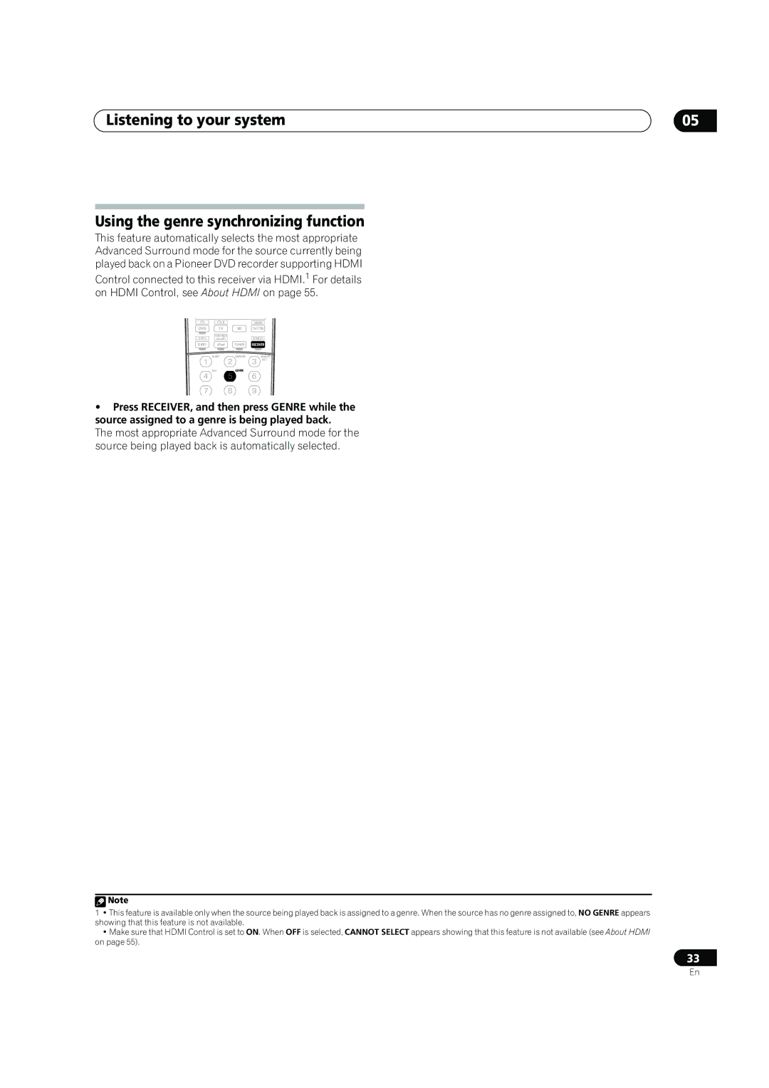 Pioneer VSX-LX60 operating instructions BD Tvctrl 