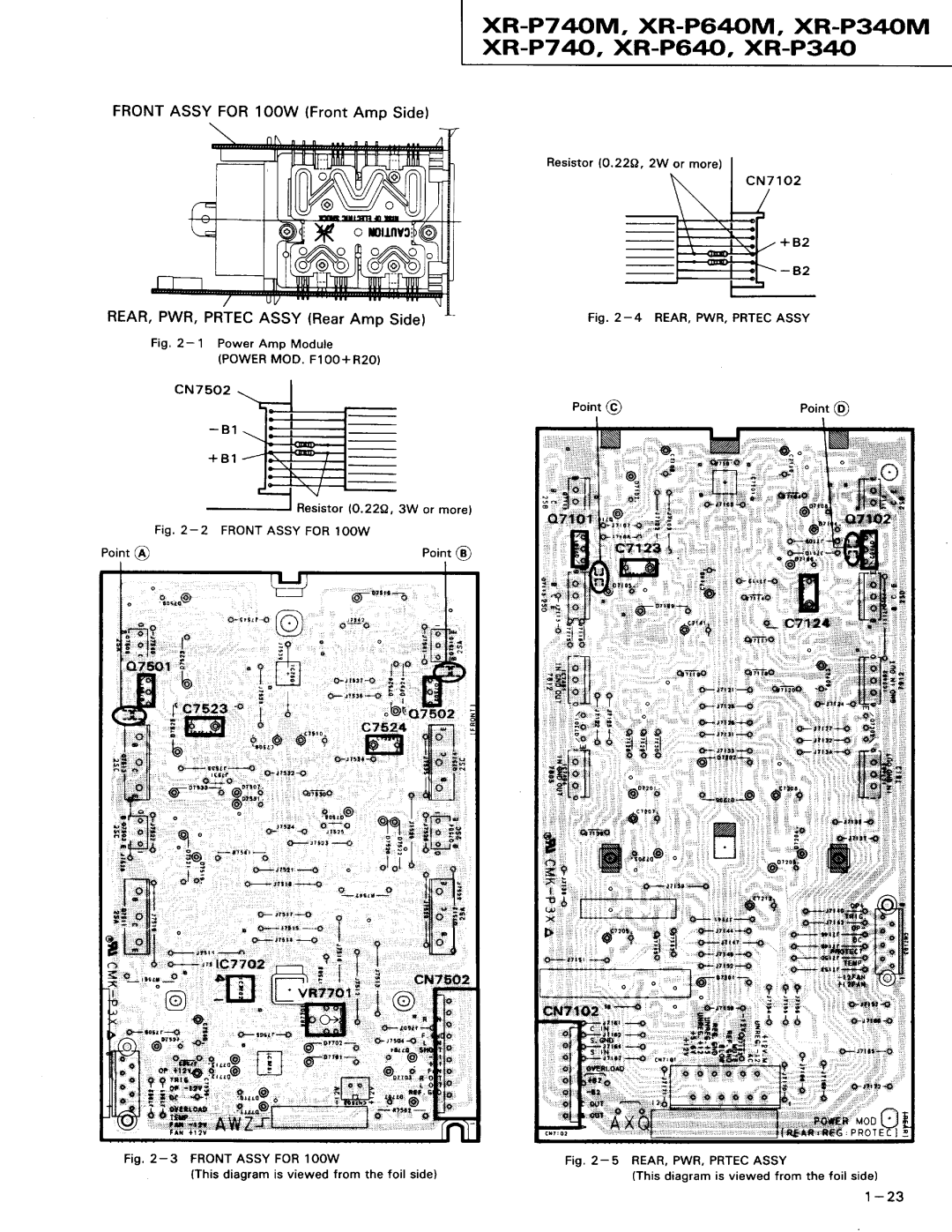 Pioneer XR-P740M, XR-P340M, XR-P640M XR-P74O/M. XR-P64OM. XR-P34OM xR-P7 4o, XR-P6,4J-,XR-P34, 7 E o, CN7, OLiFr, 1fl *l 