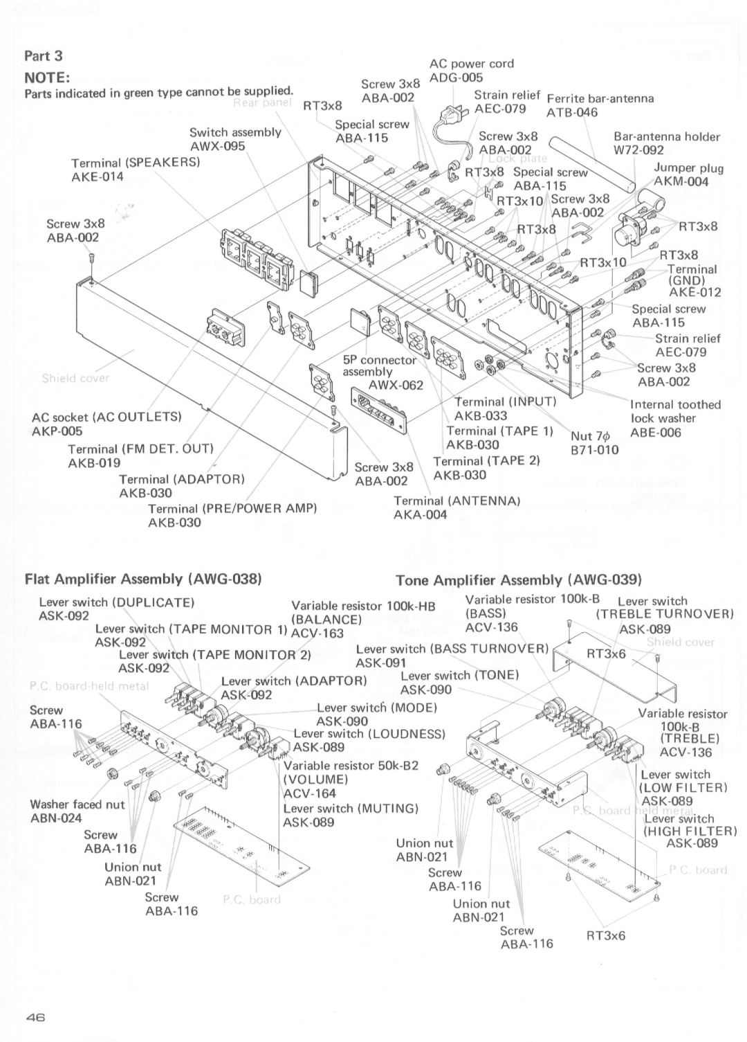 Pioneer XS-950 manual 