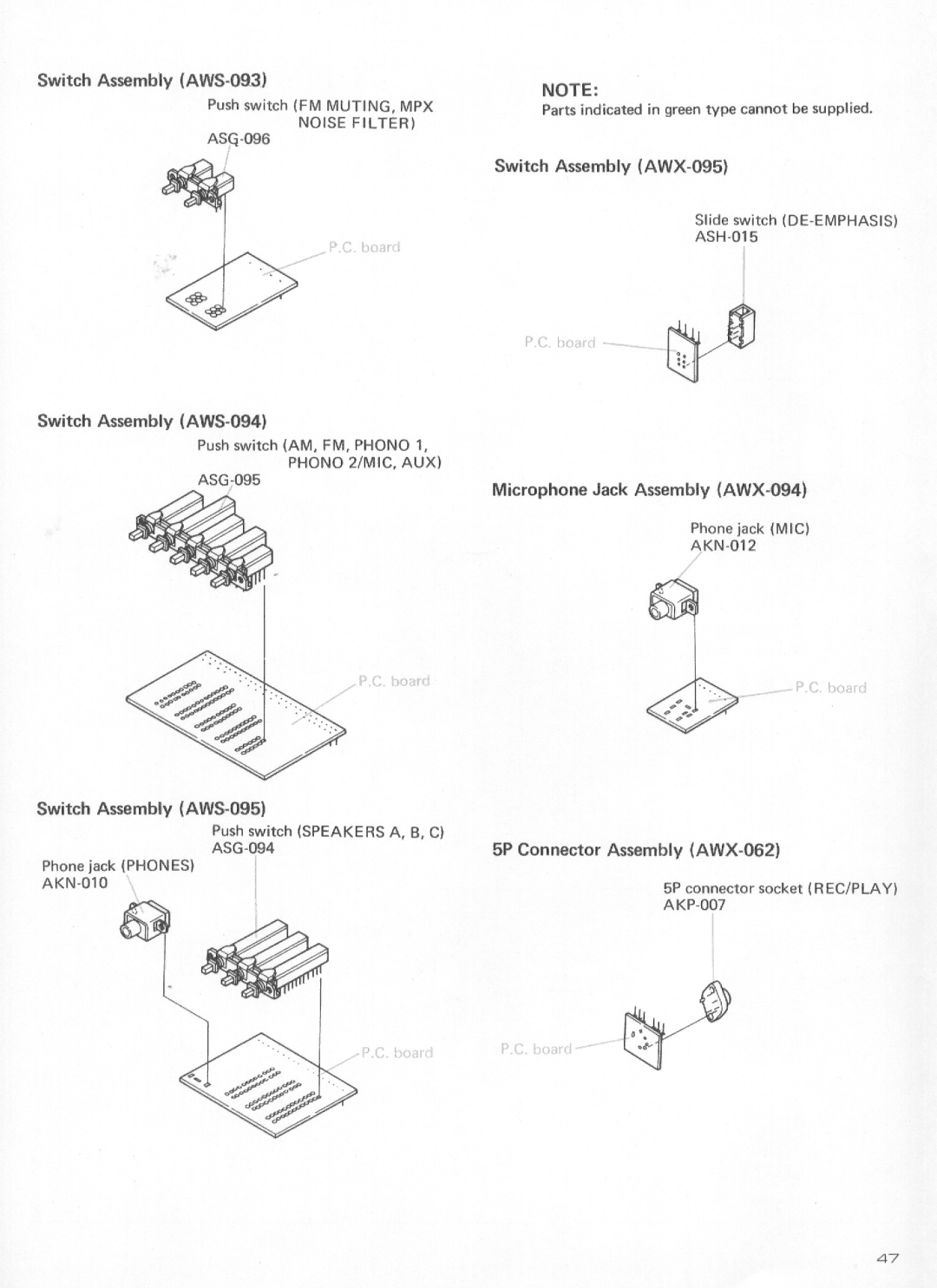 Pioneer XS-950 manual 