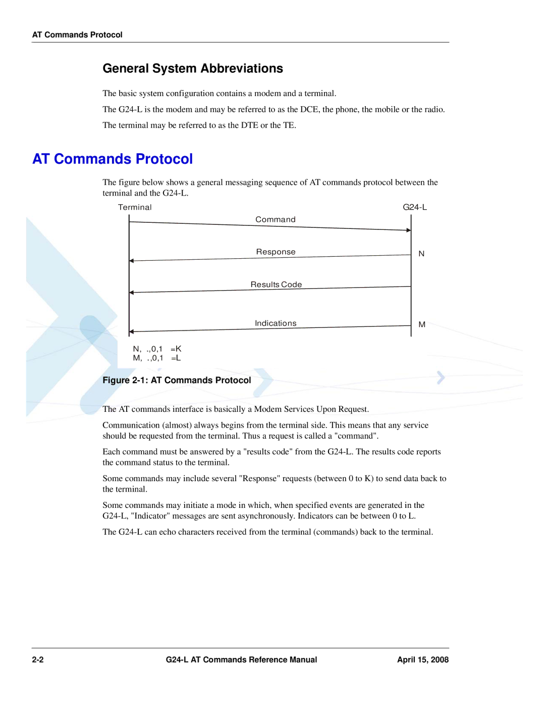 PIONEERPOS G24-LC manual AT Commands Protocol, General System Abbreviations 