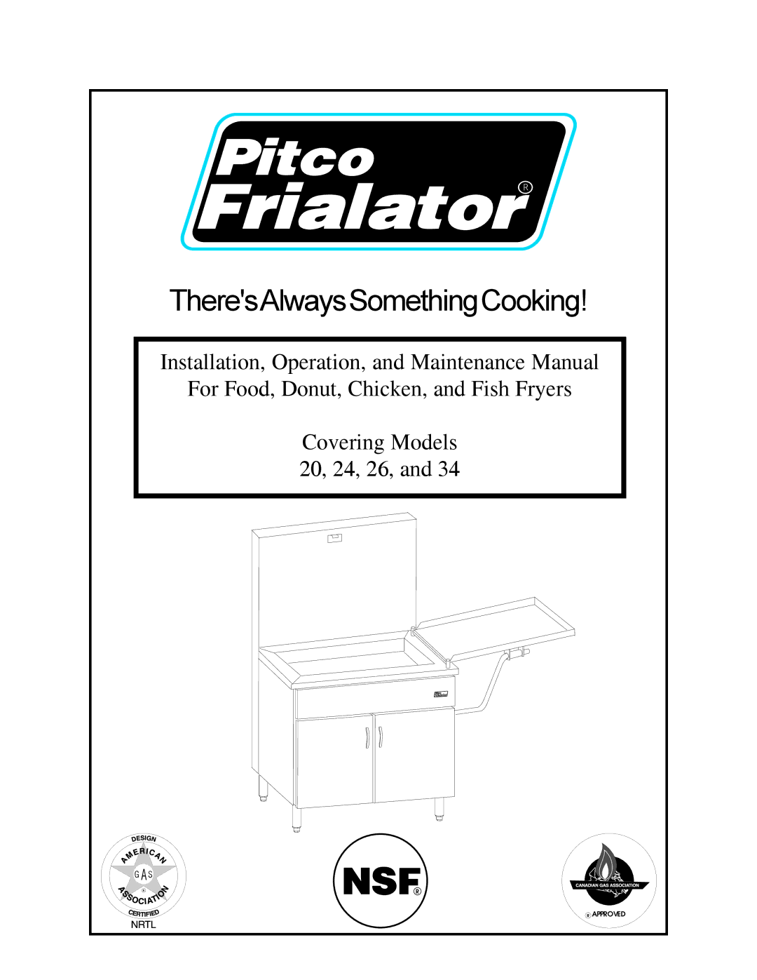 Pitco Frialator 20, 26 manual TheresAlwaysSomethingCooking 