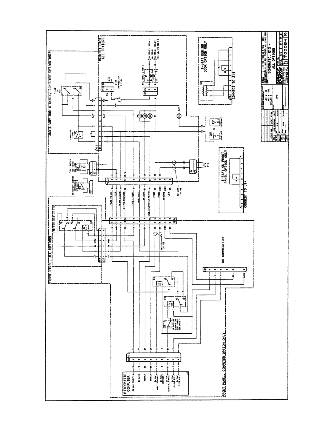 Pitco Frialator E12SS manual 